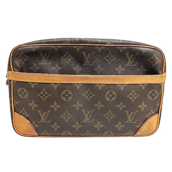 Louis Vuitton Louis Vuitton Louis Vuitton Compiegne 28 Monogram Clutch Bag Canvas Clutch Bag M51845 DUTY FREE for USA Size ONE SIZE - 1 Thumbnail