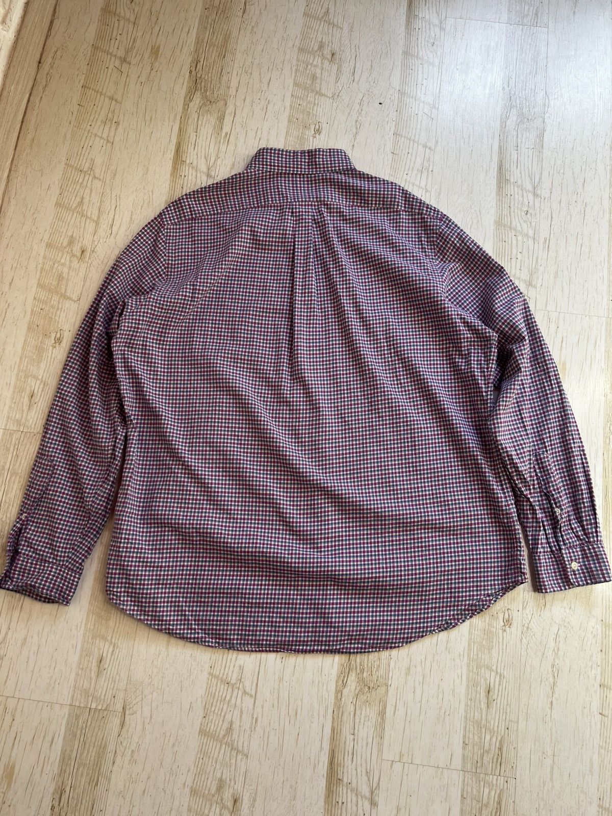 Ralph Lauren Ralph Lauren Classic Fit Plaid Shirt XL Purple Blue Green Size US XL / EU 56 / 4 - 9 Thumbnail