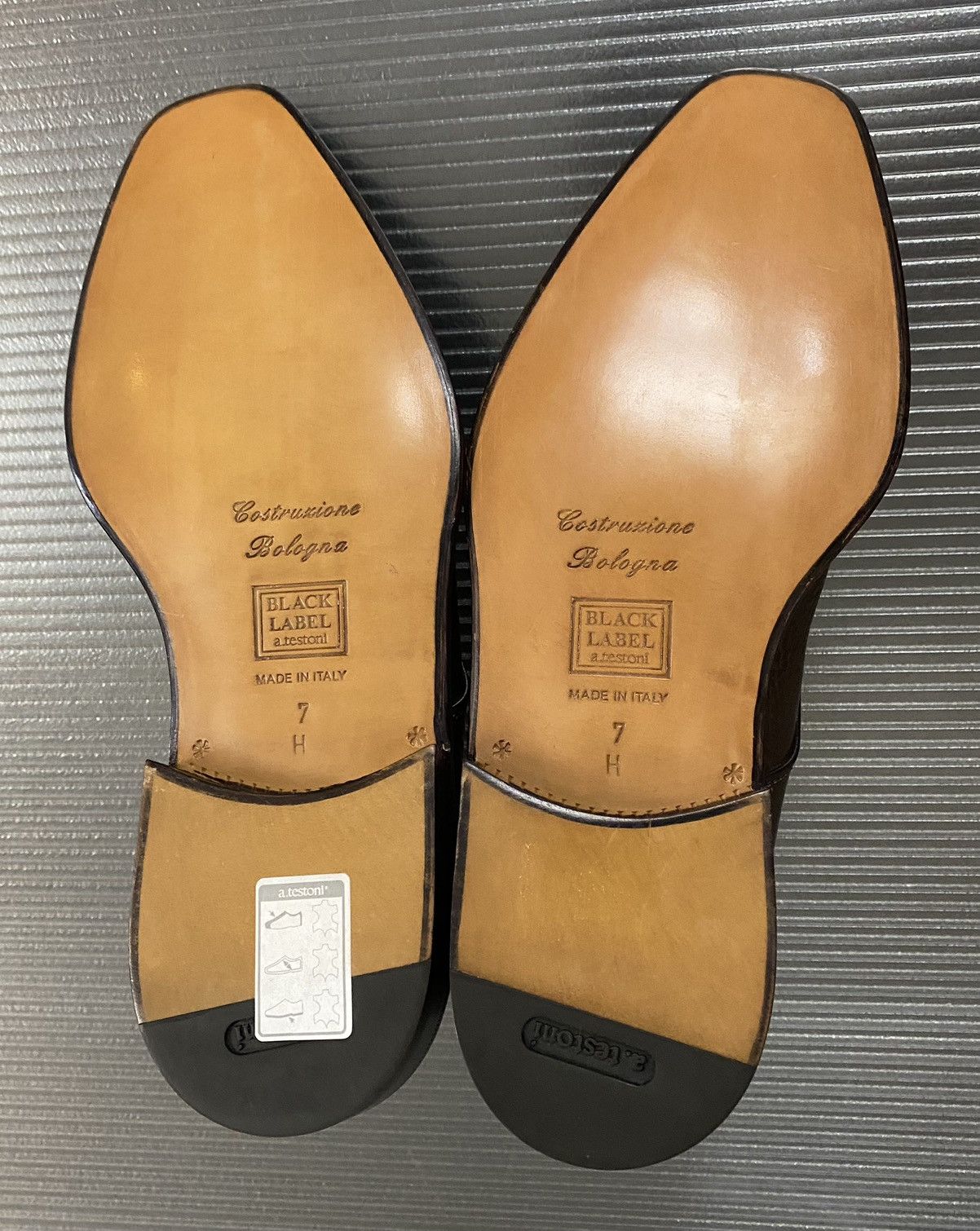 Testoni a.testoni 🇮🇹 caffe leather contrast statesman brogue 8 US NEW Size US 8 / EU 41 - 10 Thumbnail