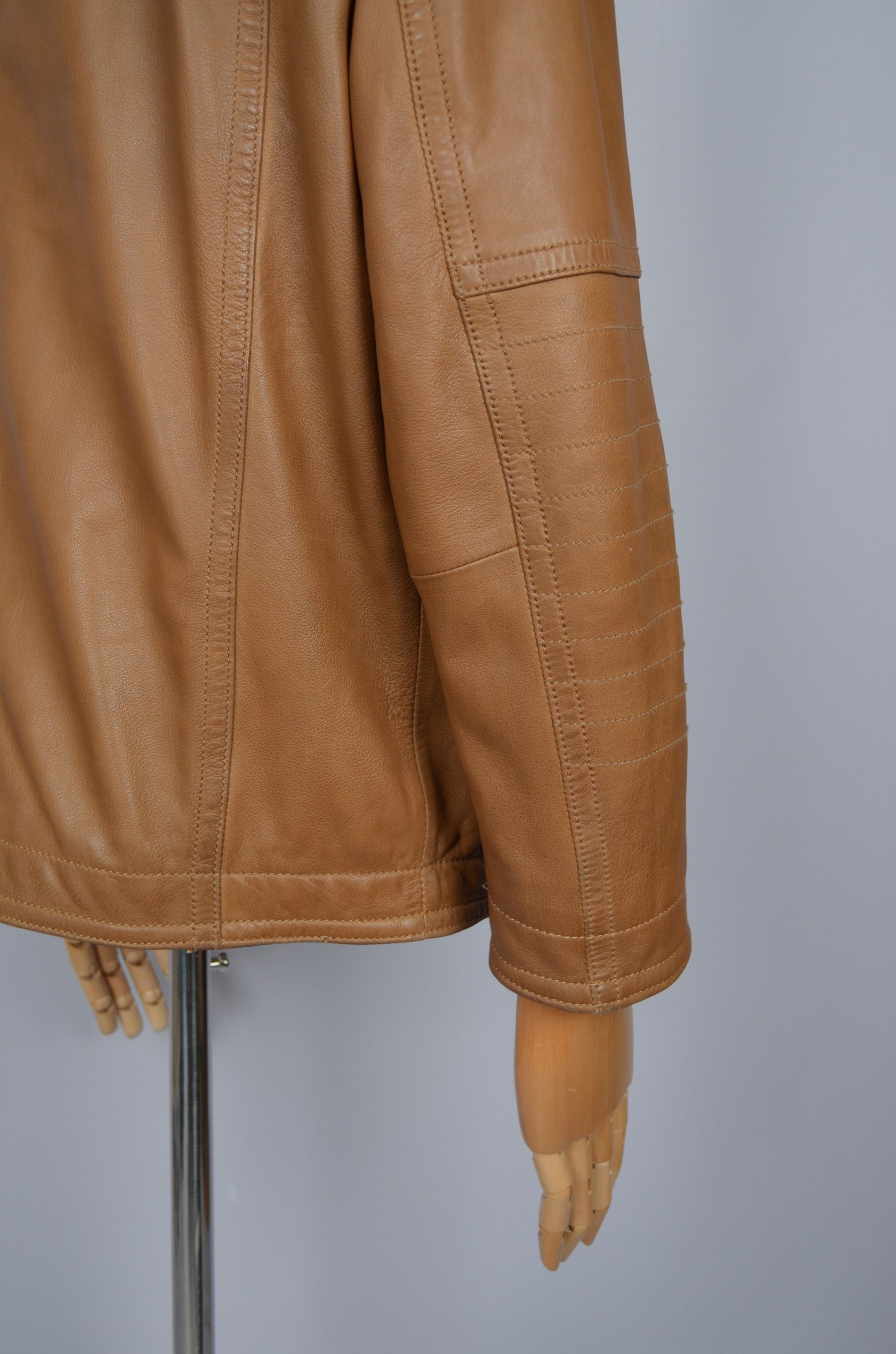 Designer × Strellson Strellson Leather Jacket Cognac Brown Size M Luxury VGC Size US M / EU 48-50 / 2 - 15 Thumbnail