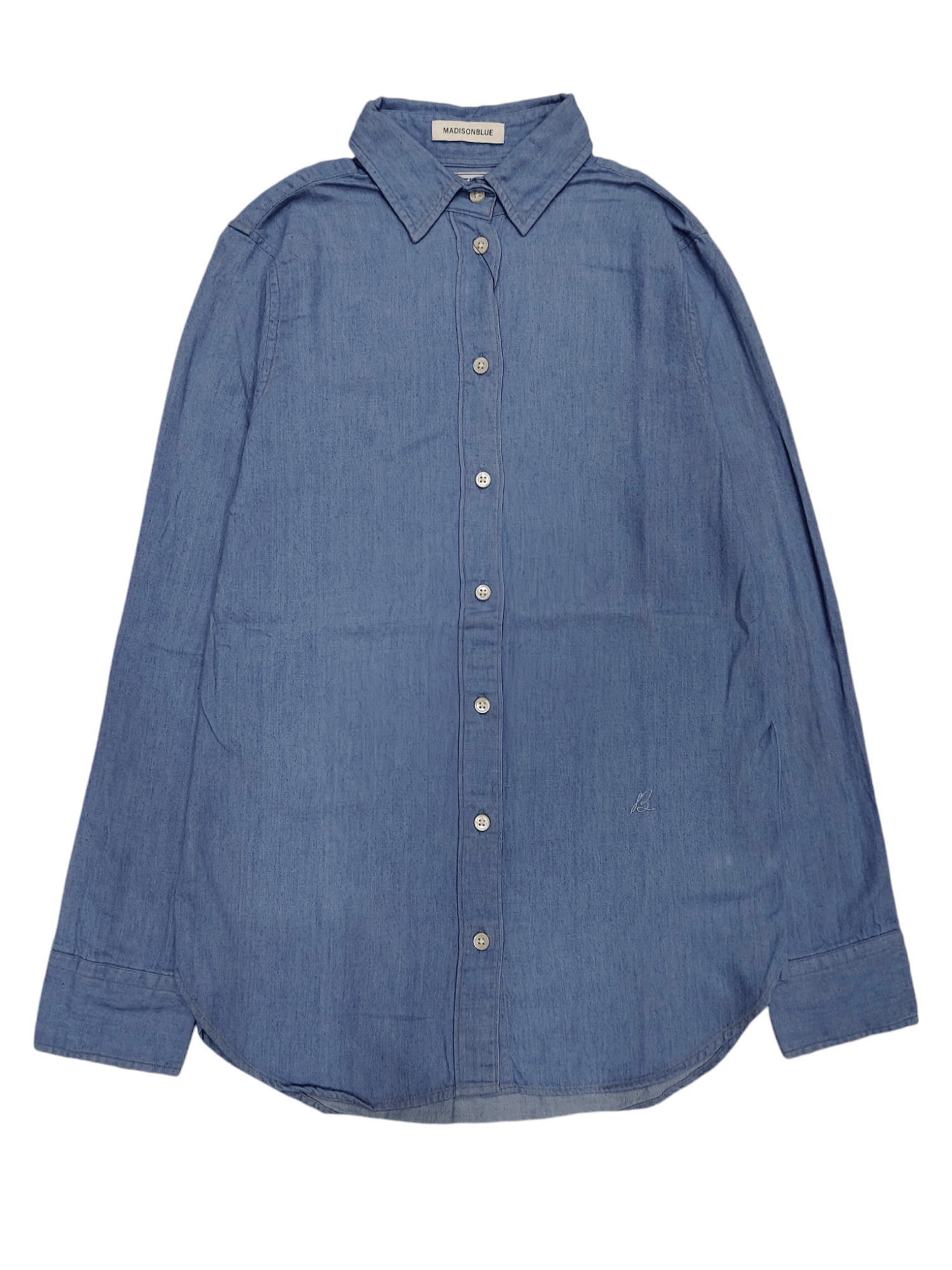 Madison 🇯🇵Madison Blue🇯🇵 Casual Denim Long Shirt Size US M / EU 48-50 / 2 - 1 Thumbnail