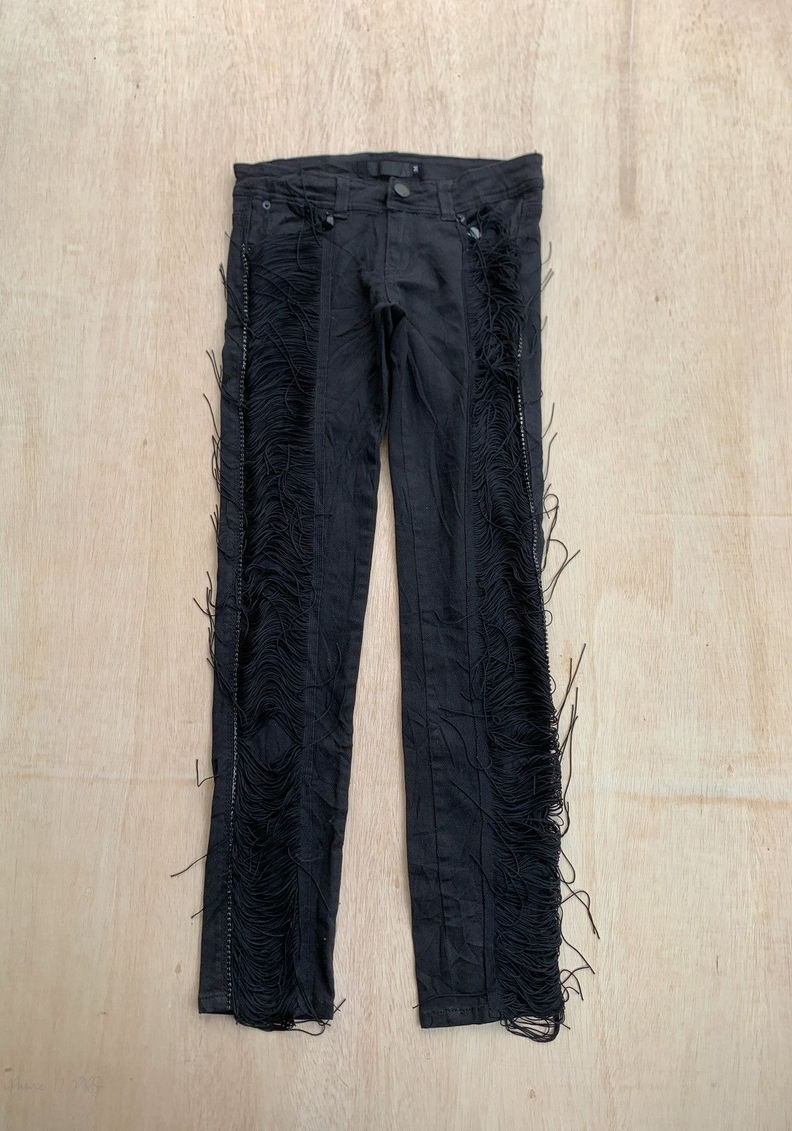 L.G.B - Cotton sarouel pants with bottom zippers – L'OBSCUR