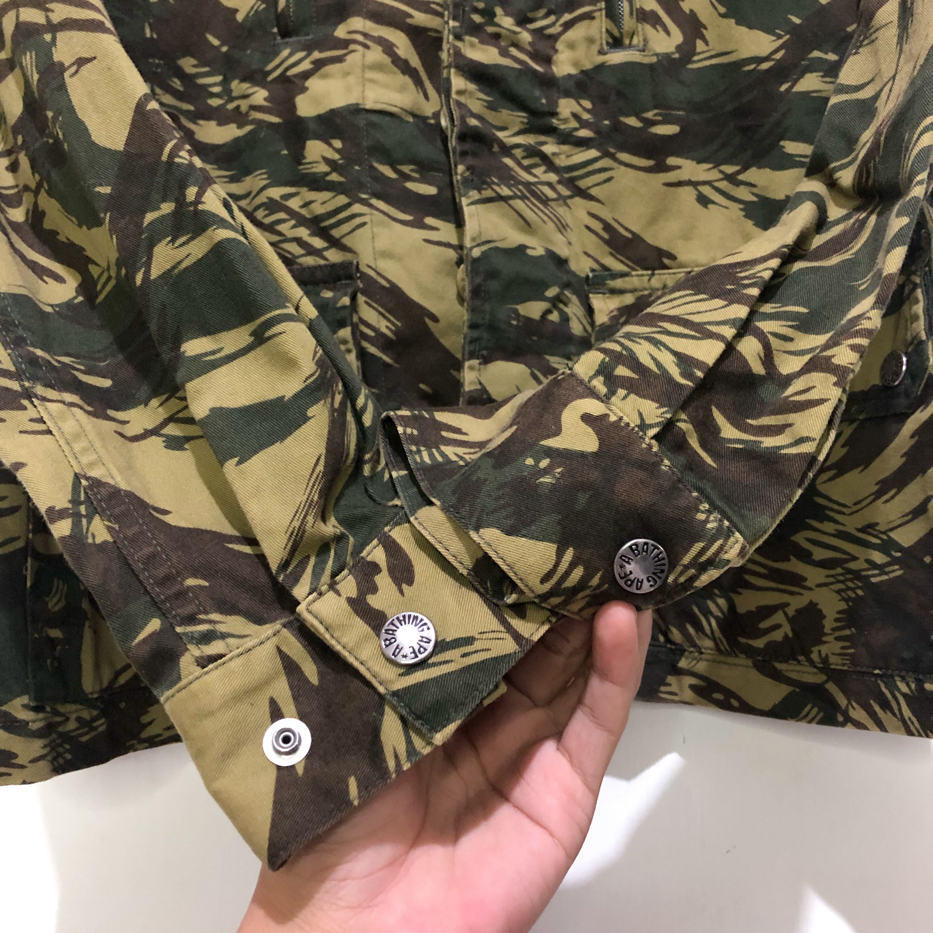 Bape Archive Bape Mountain Foot 2013 Lizard Camo Jacket Size US M / EU 48-50 / 2 - 5 Thumbnail