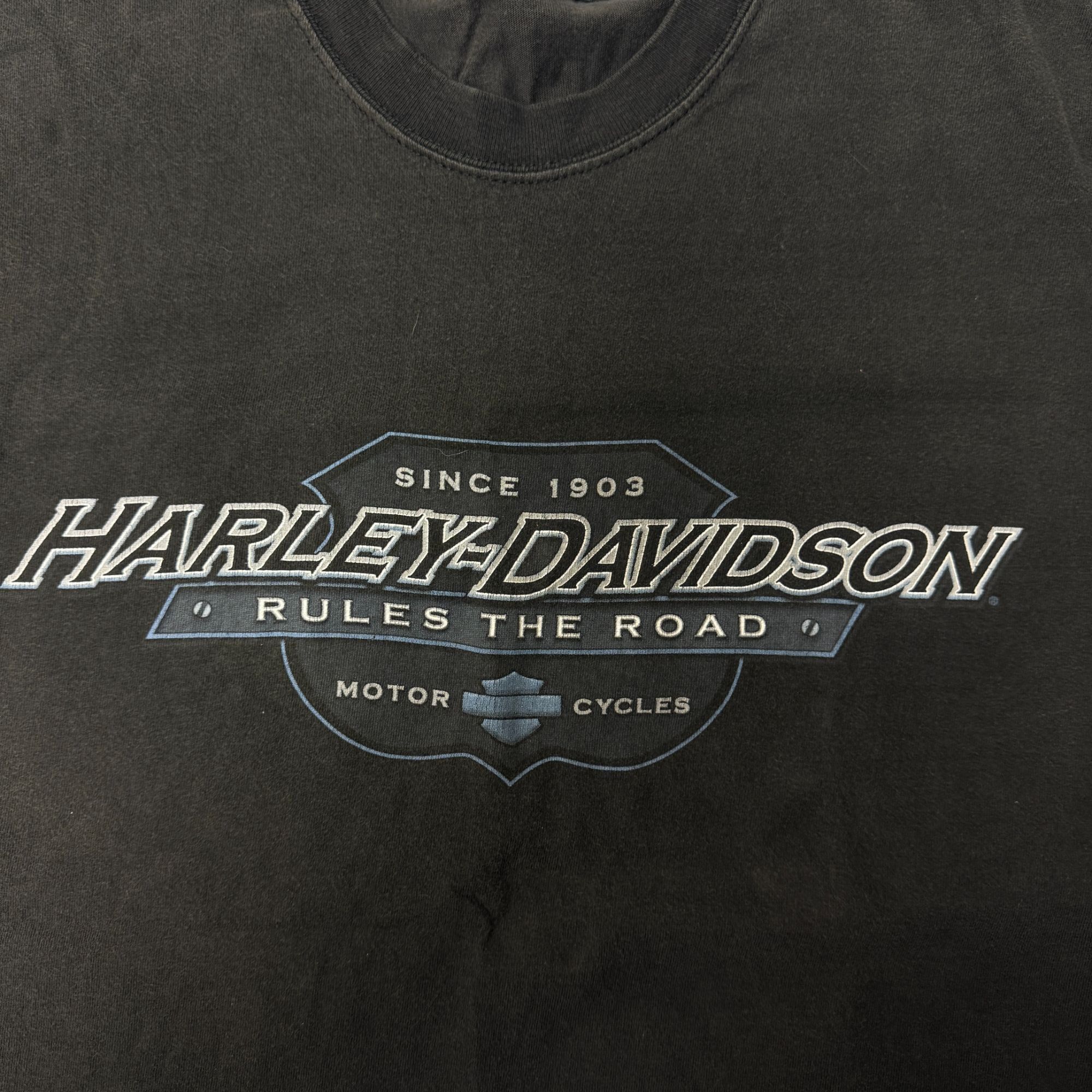 Harley Davidson Harley Davidson MOTOWN Taylor MI Motorcycle Biker T Shirt Size US XL / EU 56 / 4 - 4 Thumbnail