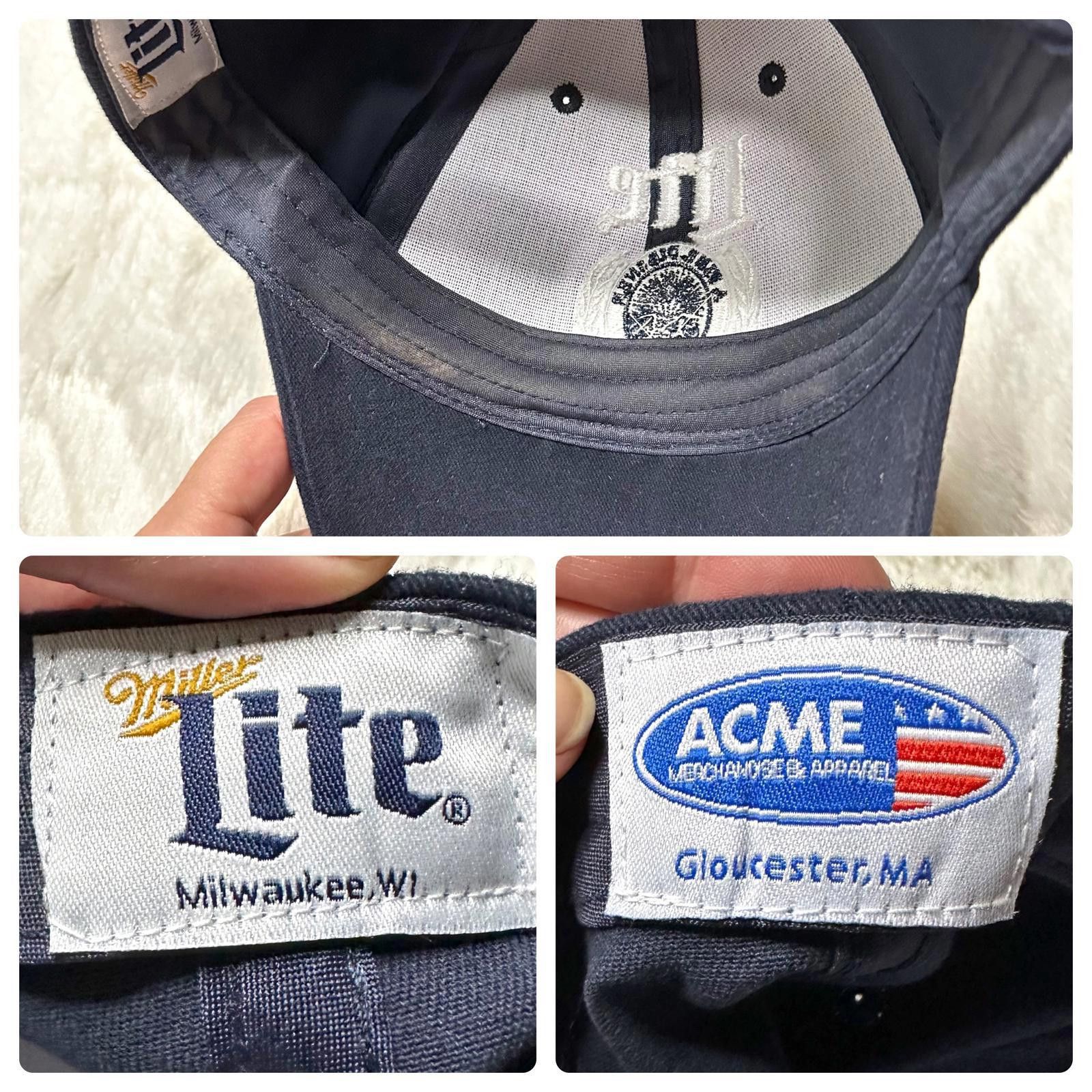 Designer Miller Lite Blue Snapback Hat Unisex Adjustable Casual Cap Size ONE SIZE - 8 Thumbnail