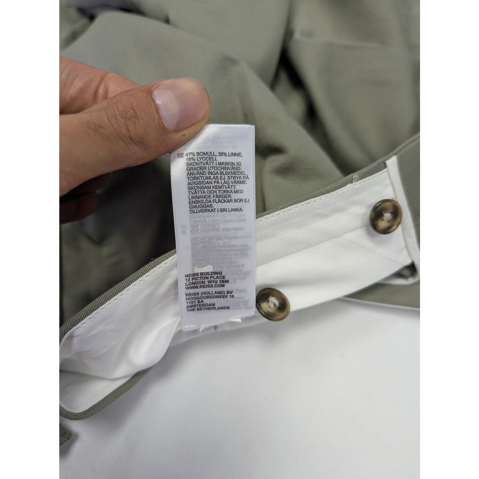 Reiss o1rshd1 CC20 Shorts in Grey Size US 32 / EU 48 - 12 Thumbnail