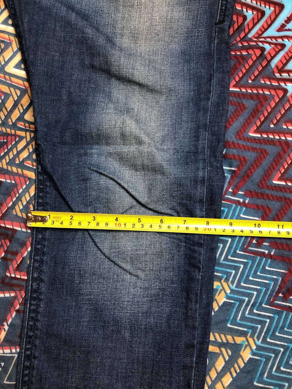 Diesel × Vintage Vintage Diesel Y2K distressed Flare denim pants Size US 34 / EU 50 - 10 Thumbnail