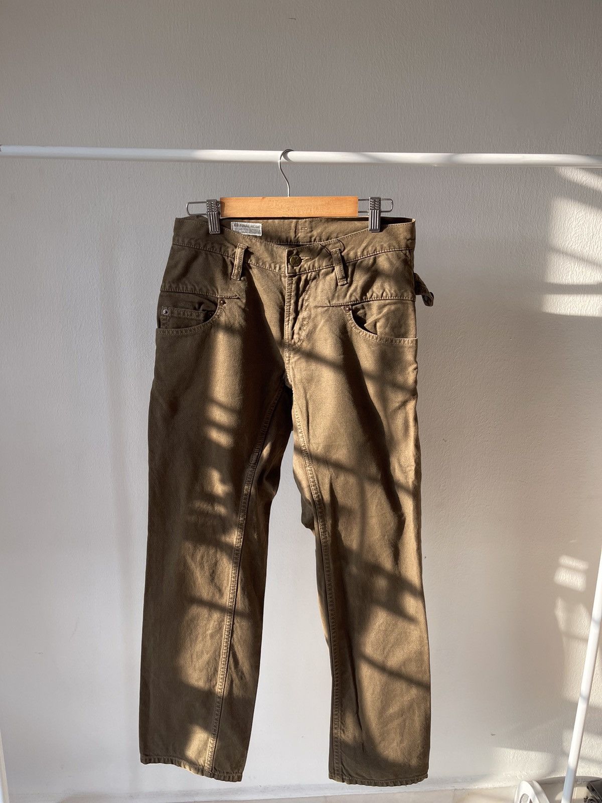 Final Home 2000s Final Home Double Waist Denim Pants Size US 29 - 2 Thumbnail