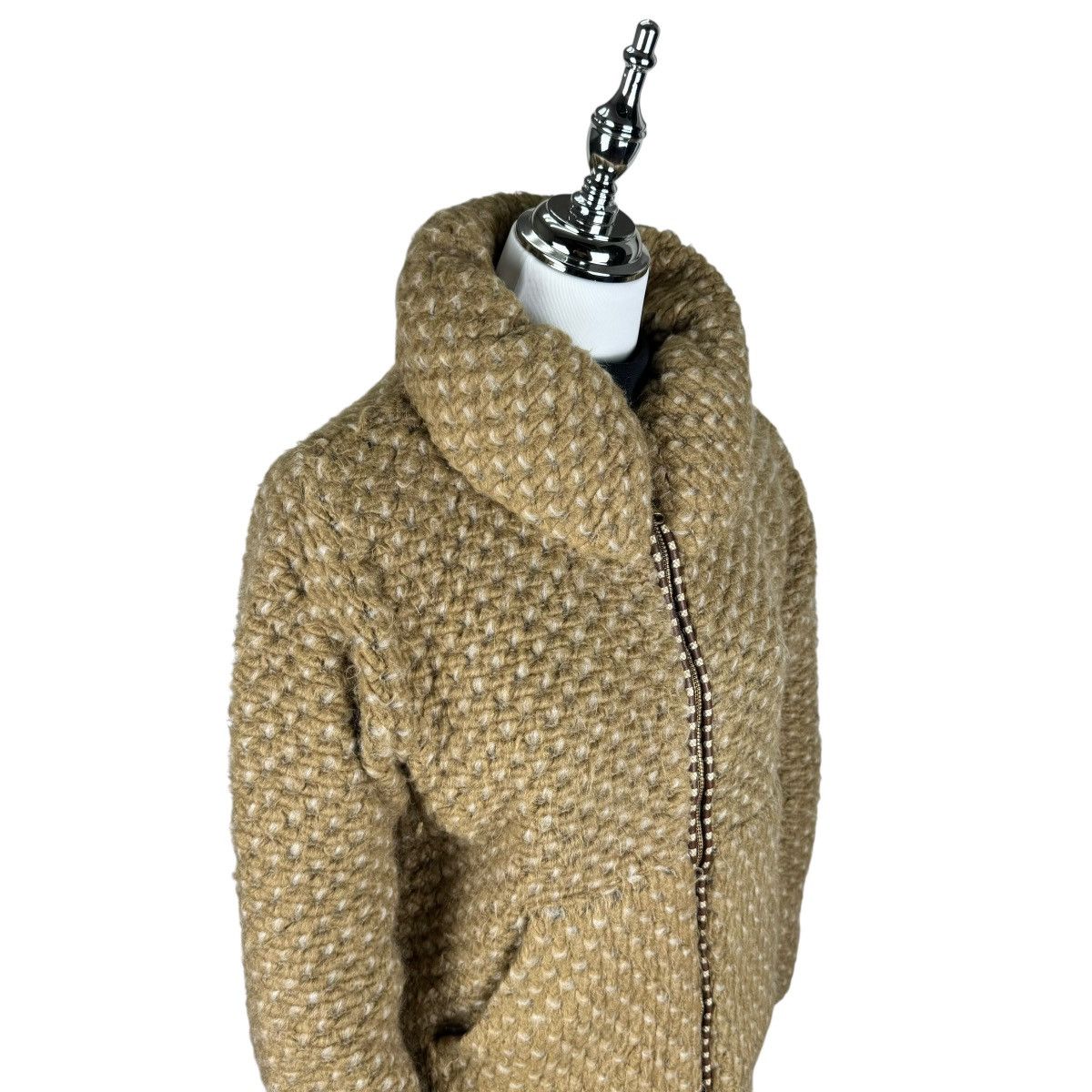 Tsumori Chisato ☀️TSUMORI CHISATO DEEP PILE ZIPPER SWEATER Size M / US 6-8 / IT 42-44 - 2 Thumbnail