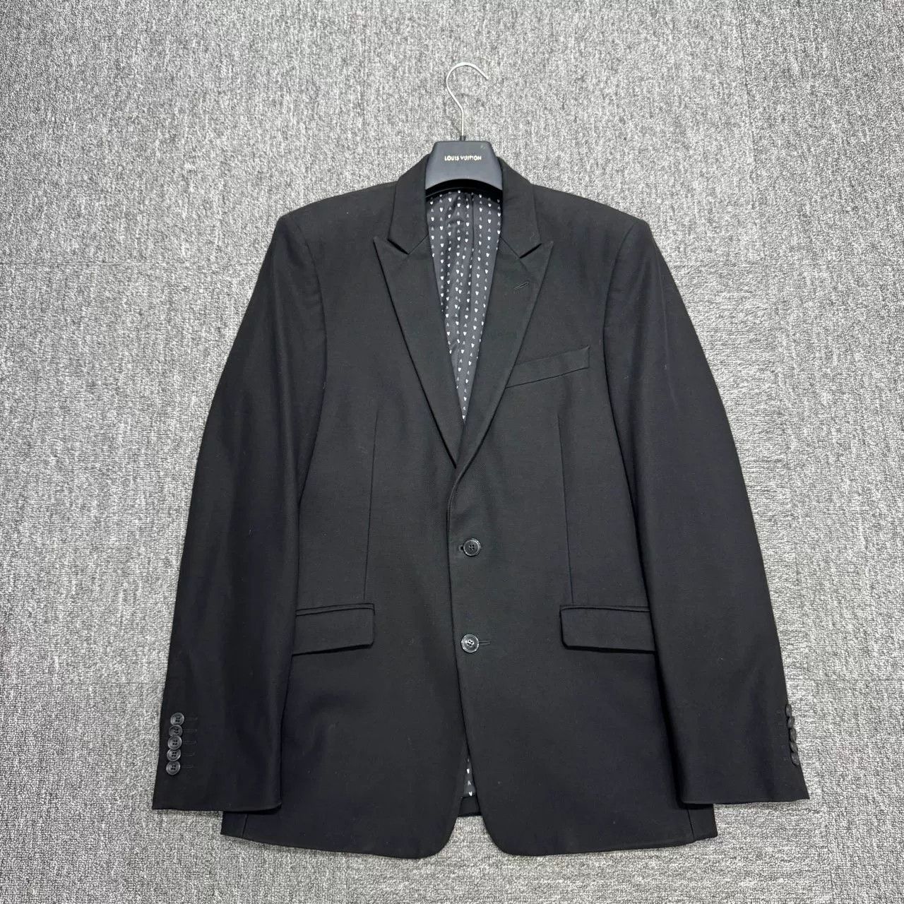 Versace VERSACE V-print Lining Wool Blazer Size US M / EU 48-50 / 2 - 1 Thumbnail