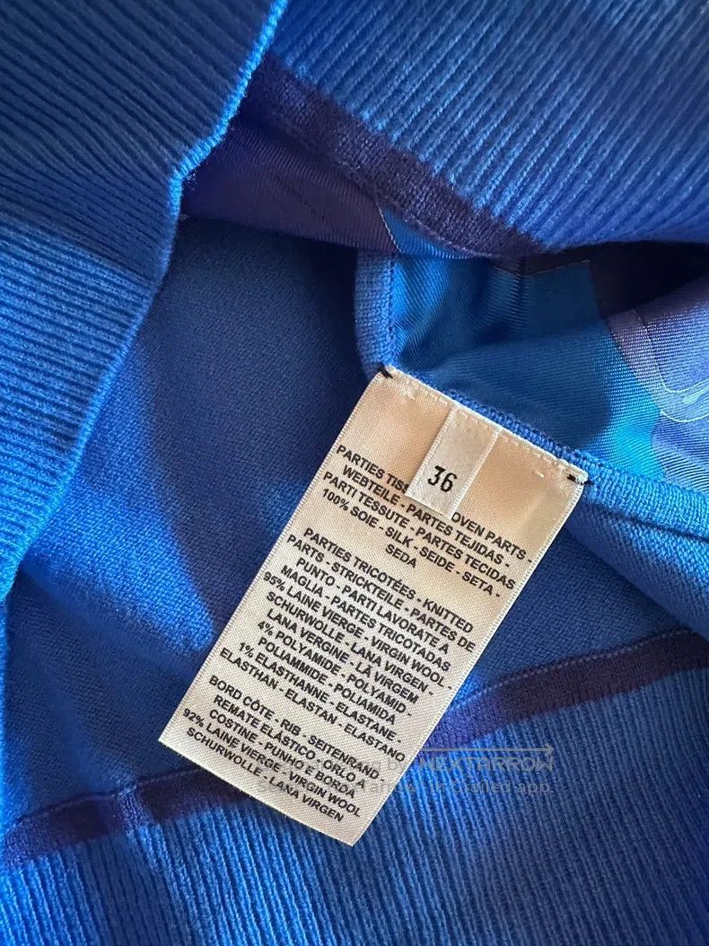 Hermes Hermes Silk and Wool Knit Short Sleeve Size XS / US 0-2 / IT 36-38 - 4 Thumbnail