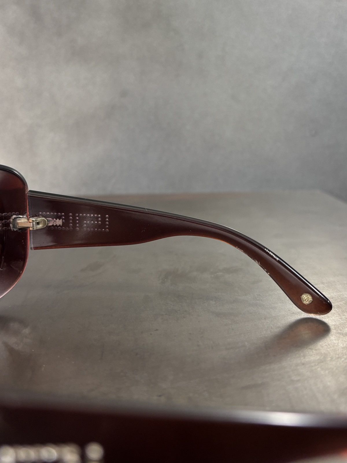 Versace 2009 Versace Sunglasses VE4961B Y2K Rhinestone 2000s Italy Size ONE SIZE - 12 Thumbnail