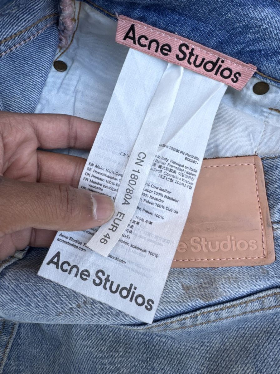 Acne Studios Acne Studios Baggy Mudwash Jeans Size US 30 / EU 46 - 5 Thumbnail