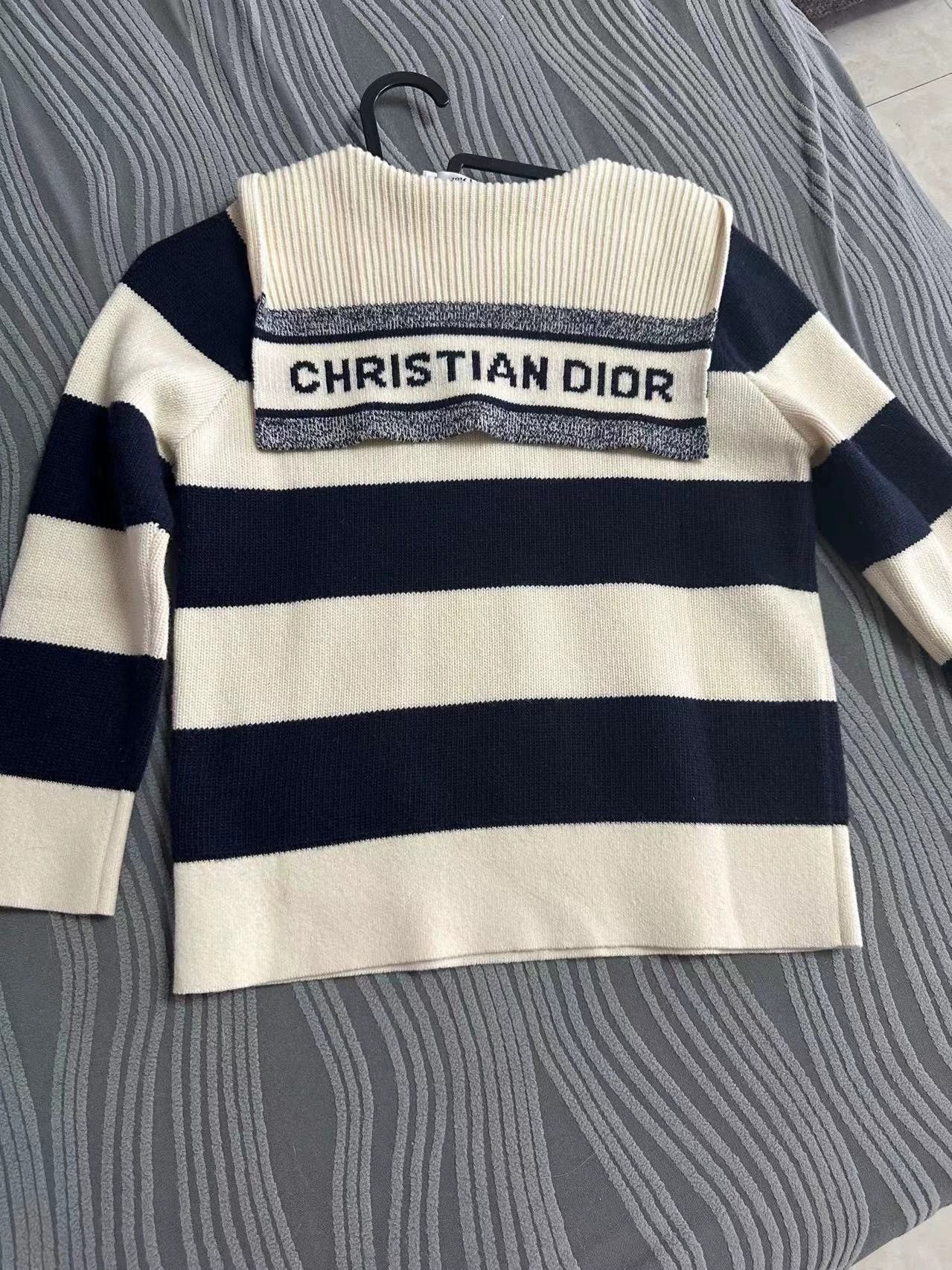 Dior Dior Sailor Collar Authentic Sweater Size XS / US 0-2 / IT 36-38 - 1 Thumbnail