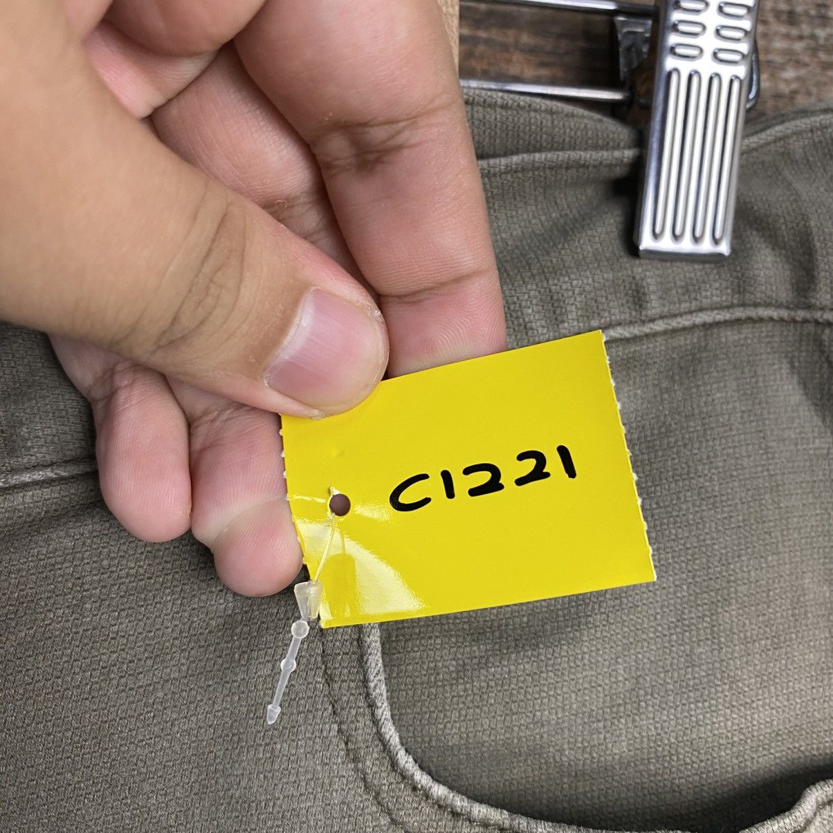 Japanese Brand DL Scot Inc Green Cargo Multipocket Pants #C1221 Size US 32 / EU 48 - 14 Thumbnail