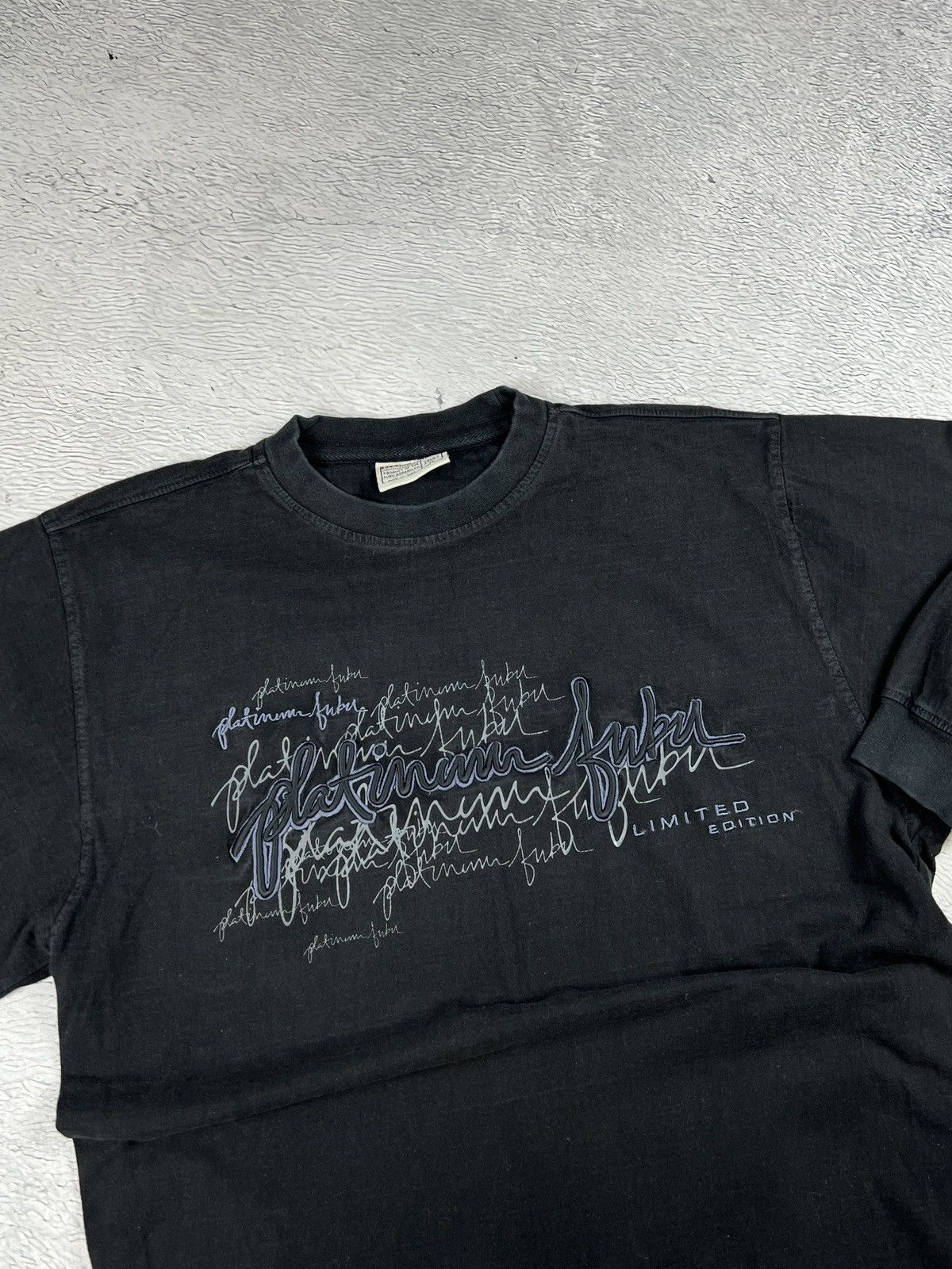 Fubu × Rap Tees × Vintage Vintage FUBU Platinum limited edition faded rap long sleeve Size US M / EU 48-50 / 2 - 2 Thumbnail