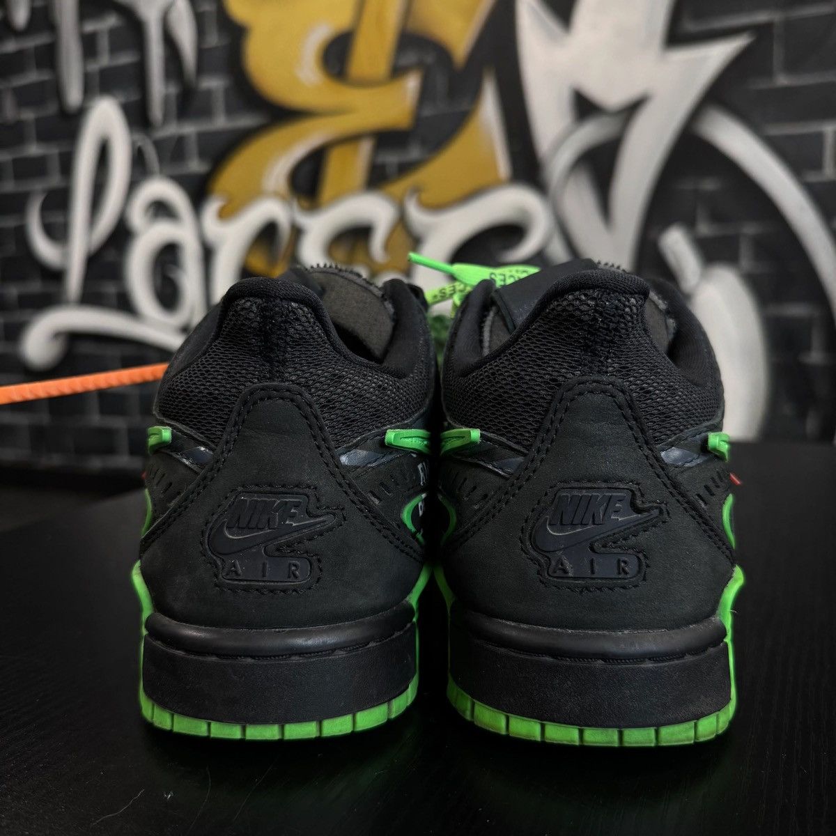 Nike × Off-White Nike Dunk Off White Rubber Green Size US 8.5 / EU 41-42 - 4 Thumbnail