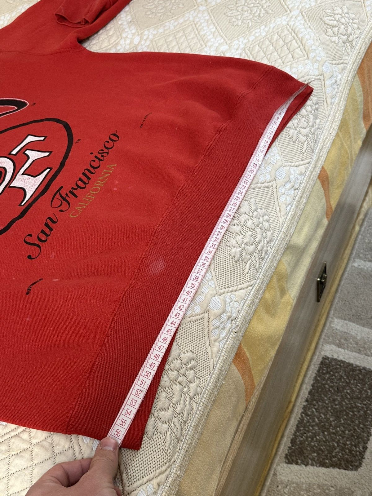 Lee 🔥 1995 San Francisco 49ers NFL Lee USA Sweatshirt Pullover Size US XL / EU 56 / 4 - 13 Thumbnail