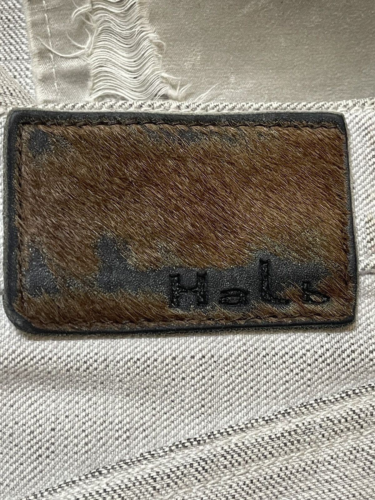 14th Addiction Vintage Japanese Helb Mud Faded Wash Distress Patches Jeans Size US 31 - 9 Thumbnail