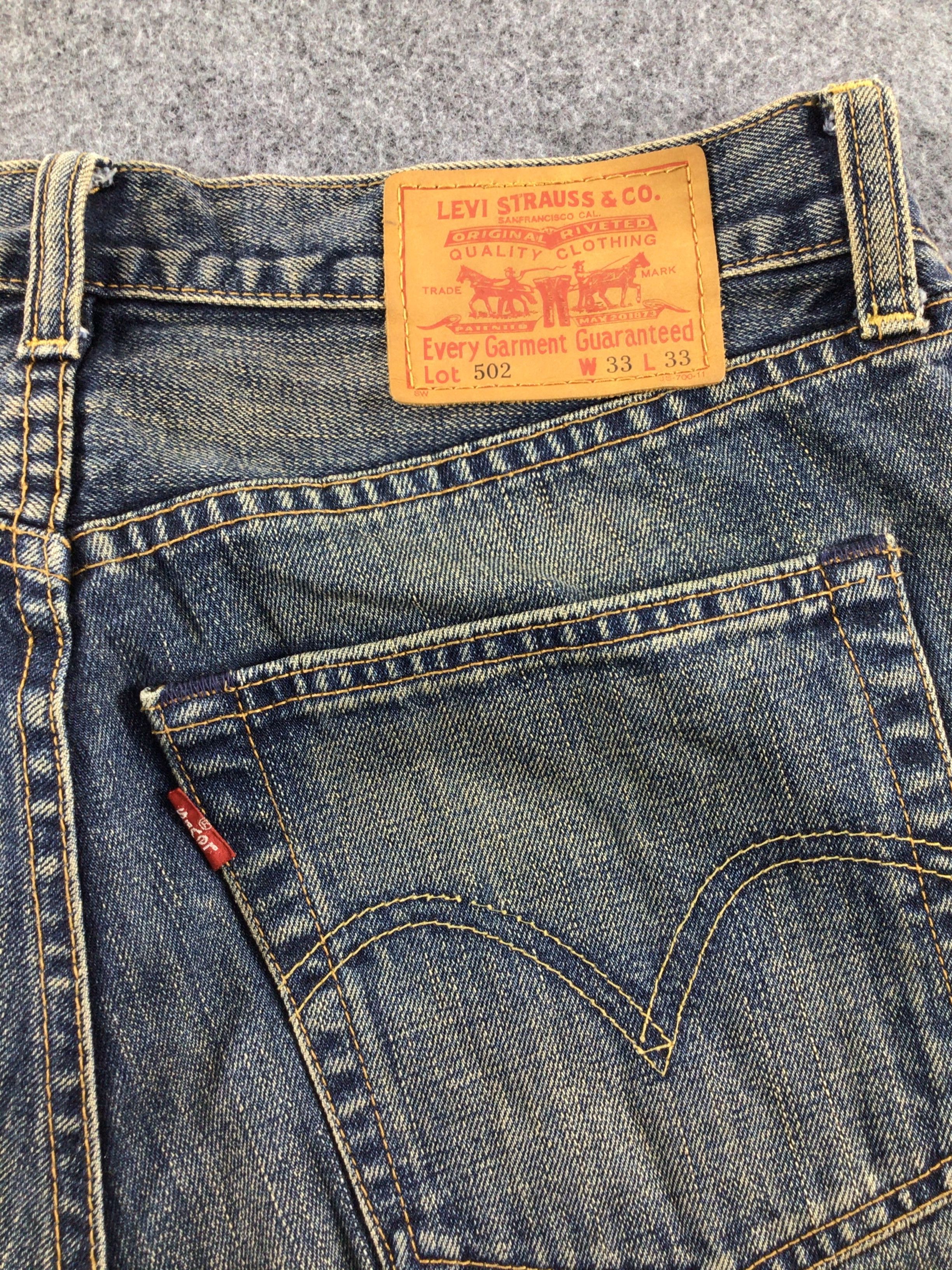 Levi's Vintage Levis 502 Jeans-J287 Size US 32 / EU 48 - 5 Thumbnail