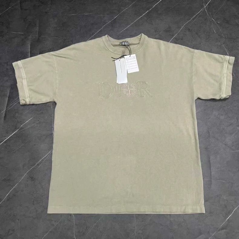 Dior Dior x Stone Island collaborative short-sleeve T-shirt-yf Size US M / EU 48-50 / 2 - 1 Thumbnail