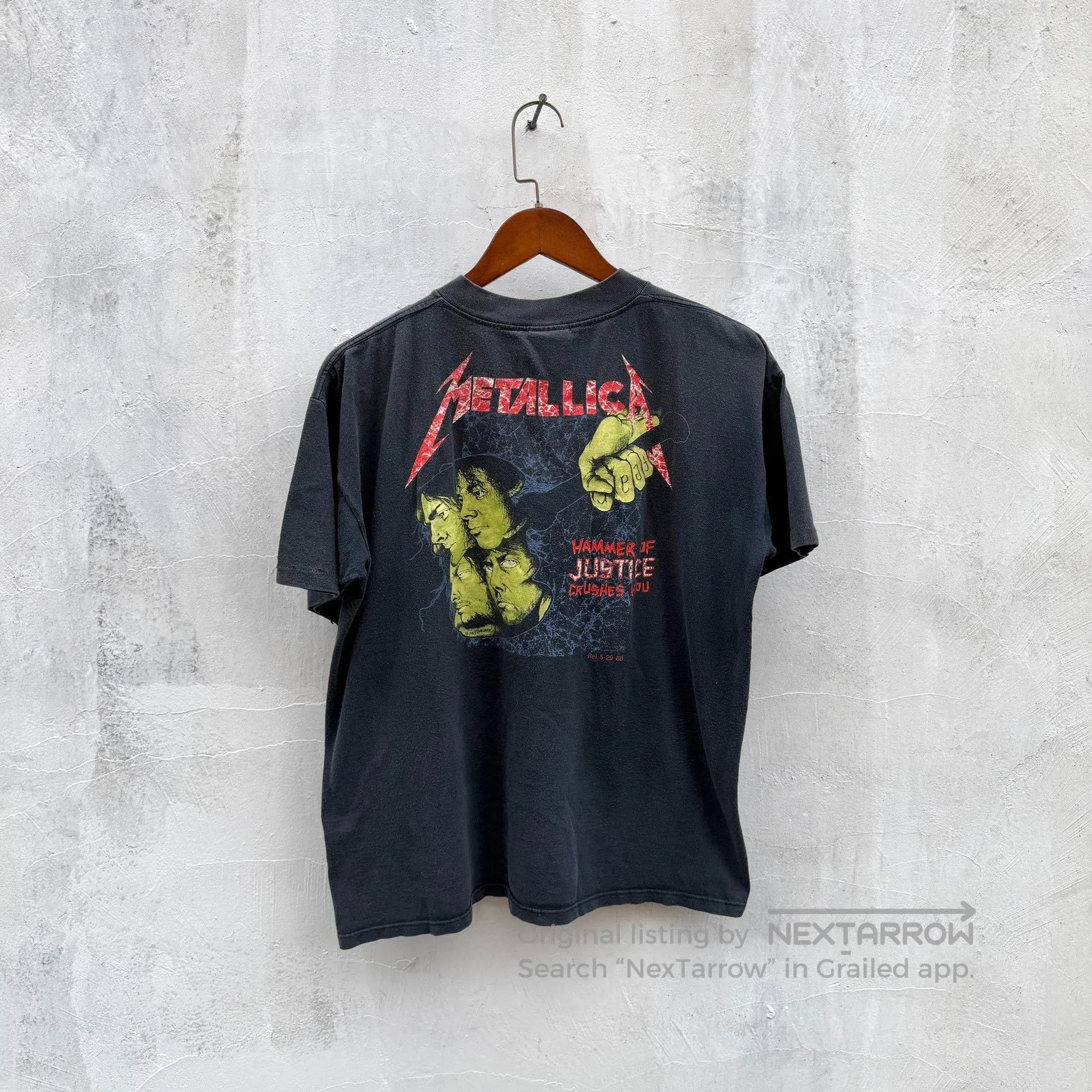 Vintage Vintage Metallica 90s Band Tee. Size US M / EU 48-50 / 2 - 2 Thumbnail