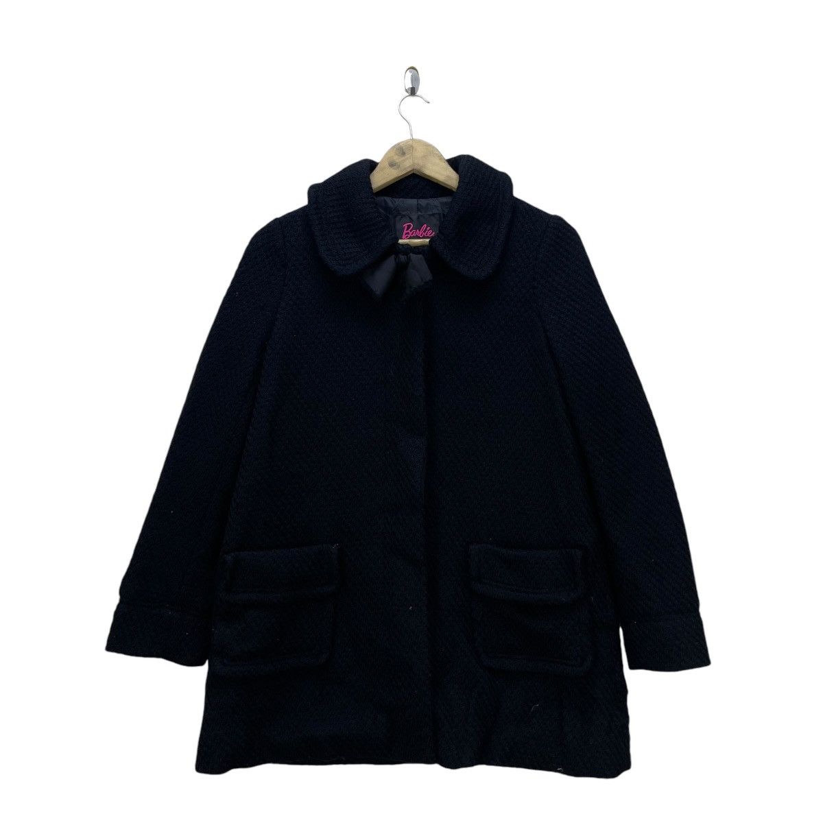Annikki Karvinen × Aran Isles Knitwear Japanese Brand Barbie Tweed Jacket Size M / US 6-8 / IT 42-44 - 1 Thumbnail