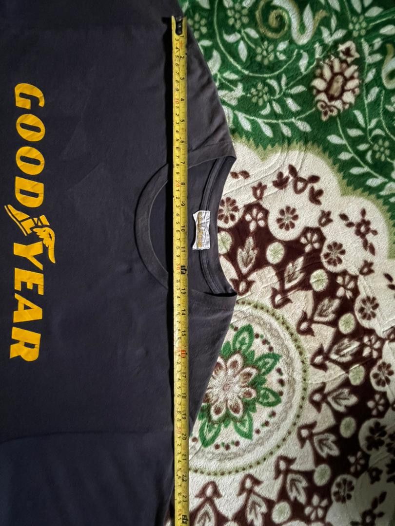 Vintage Japanese Brand K6-08 Vintage GOODYEAR tyre tee Distressed Size US L / EU 52-54 / 3 - 9 Thumbnail