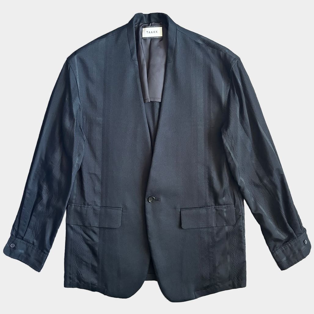 TAAKK TAAKK 24SS Collarless Jacket Size 1 Size US S / EU 44-46 / 1 - 1 Thumbnail