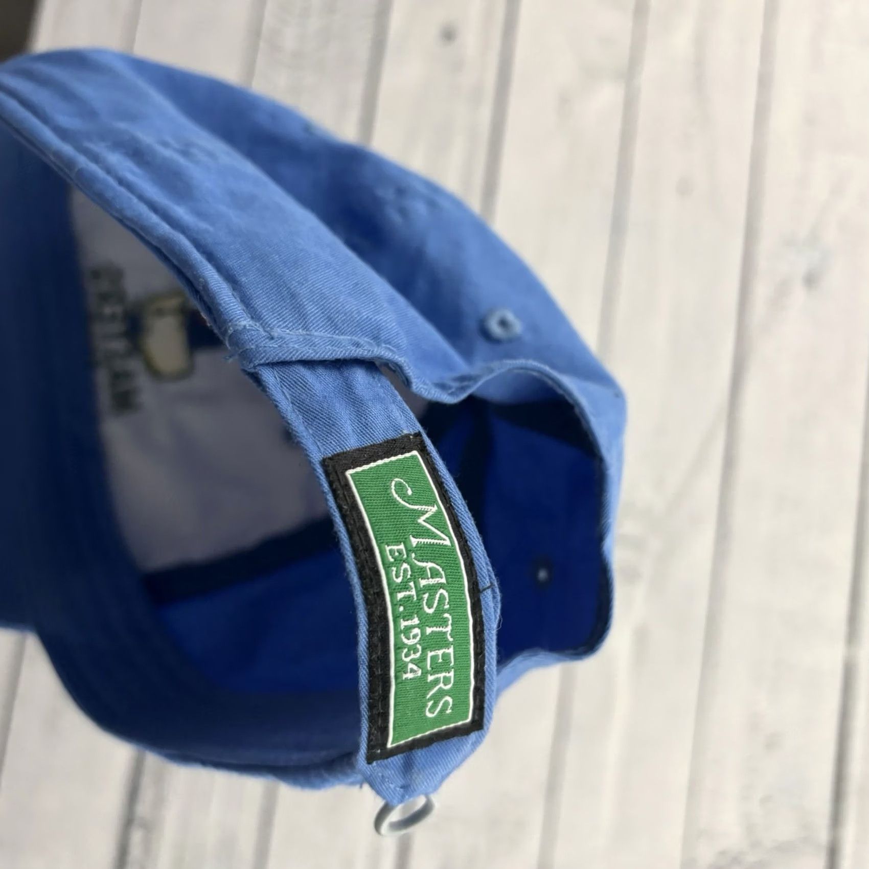 Vintage Masters 2023 Classic Fit Adjustable Dad Hat Blue Men's Adjustable Baseball Cap Size ONE SIZE - 4 Thumbnail