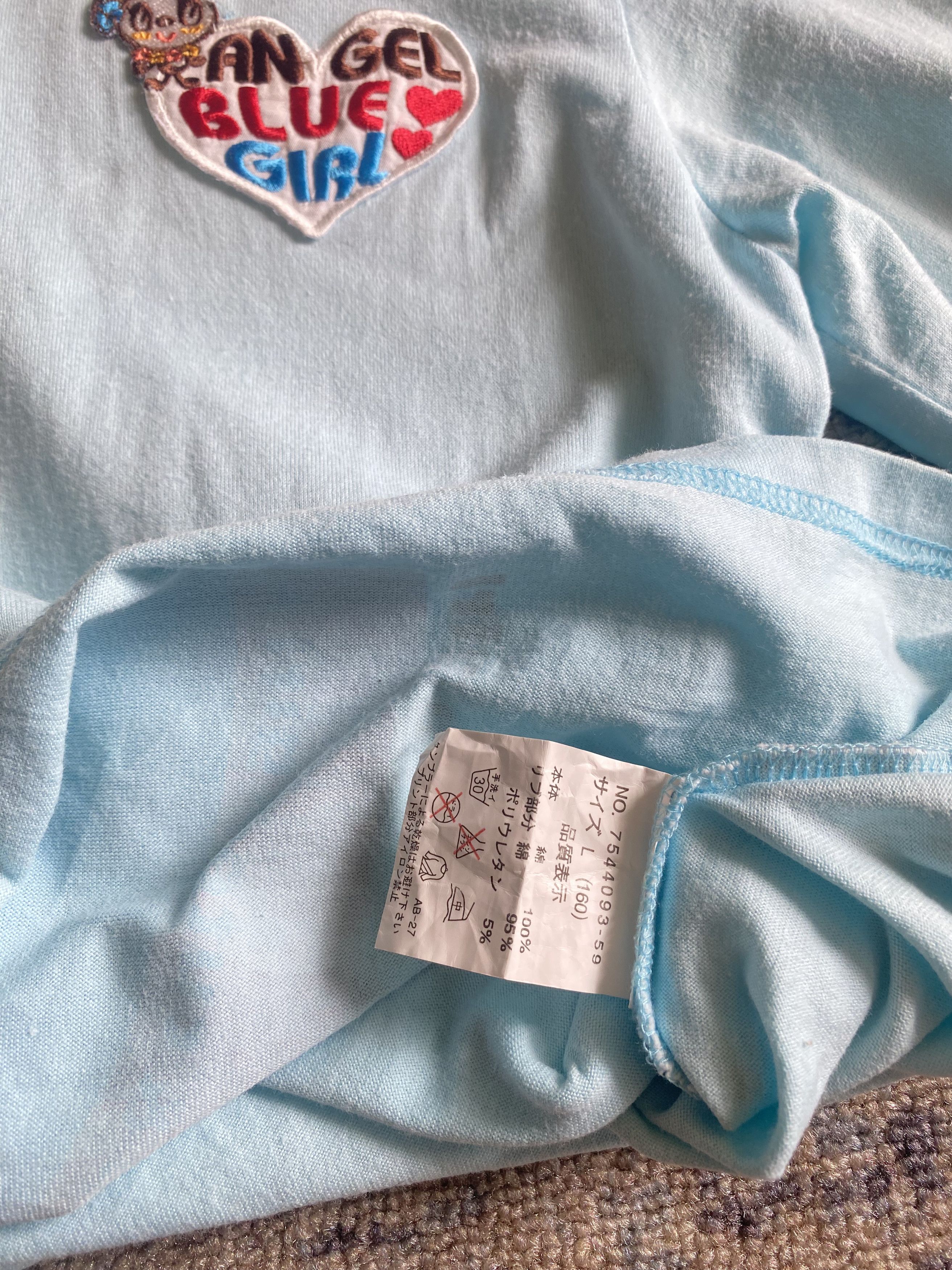 Angel Blue × Japanese Brand × Vintage Angel Blue we love your smile Size S / US 4 / IT 40 - 7 Thumbnail