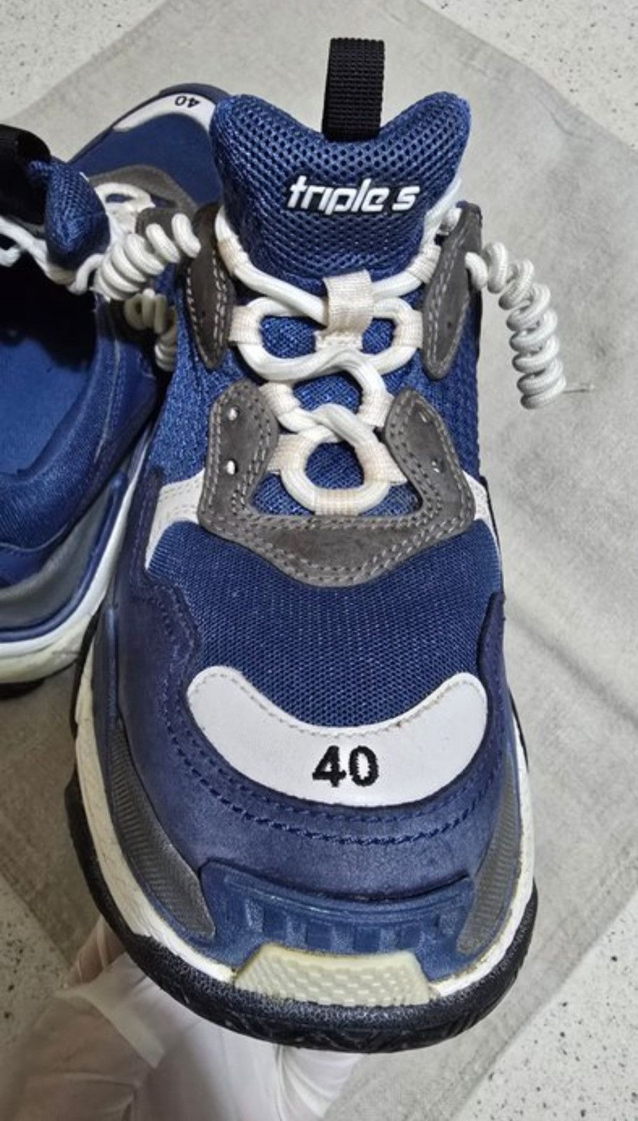 Balenciaga Balenciaga - Triple S EU 40 26.5cm Size US 7 / EU 40 - 9 Thumbnail