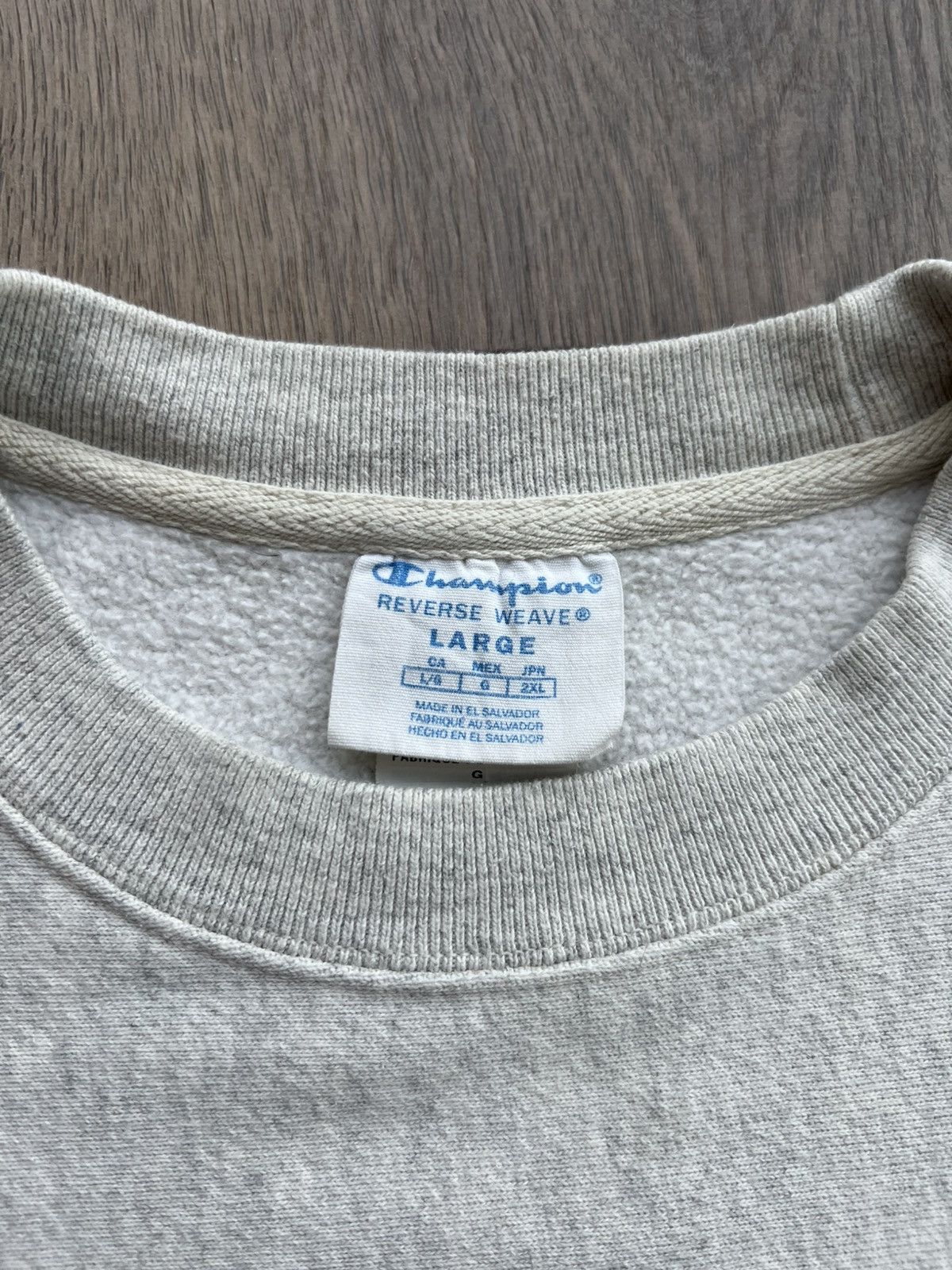 Champion × MoMA Champion x MoMA Grey Crewneck Large Size US L / EU 52-54 / 3 - 3 Thumbnail