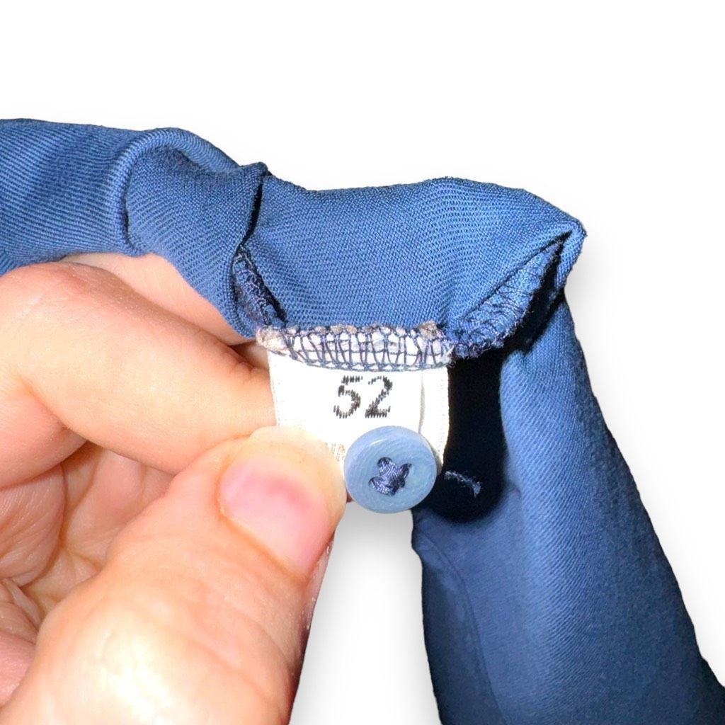 Other S. Moritz Cobalt Blue Classic Shirt Size L 52 Size US L / EU 52-54 / 3 - 6 Thumbnail