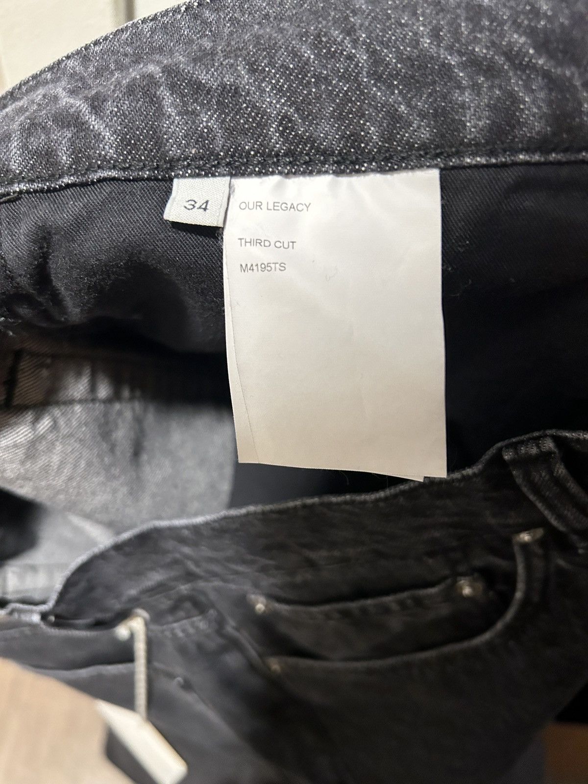Our Legacy Our legacy THIRD CUT Supergrey Wash size 34 Size US 34 / EU 50 - 7 Thumbnail