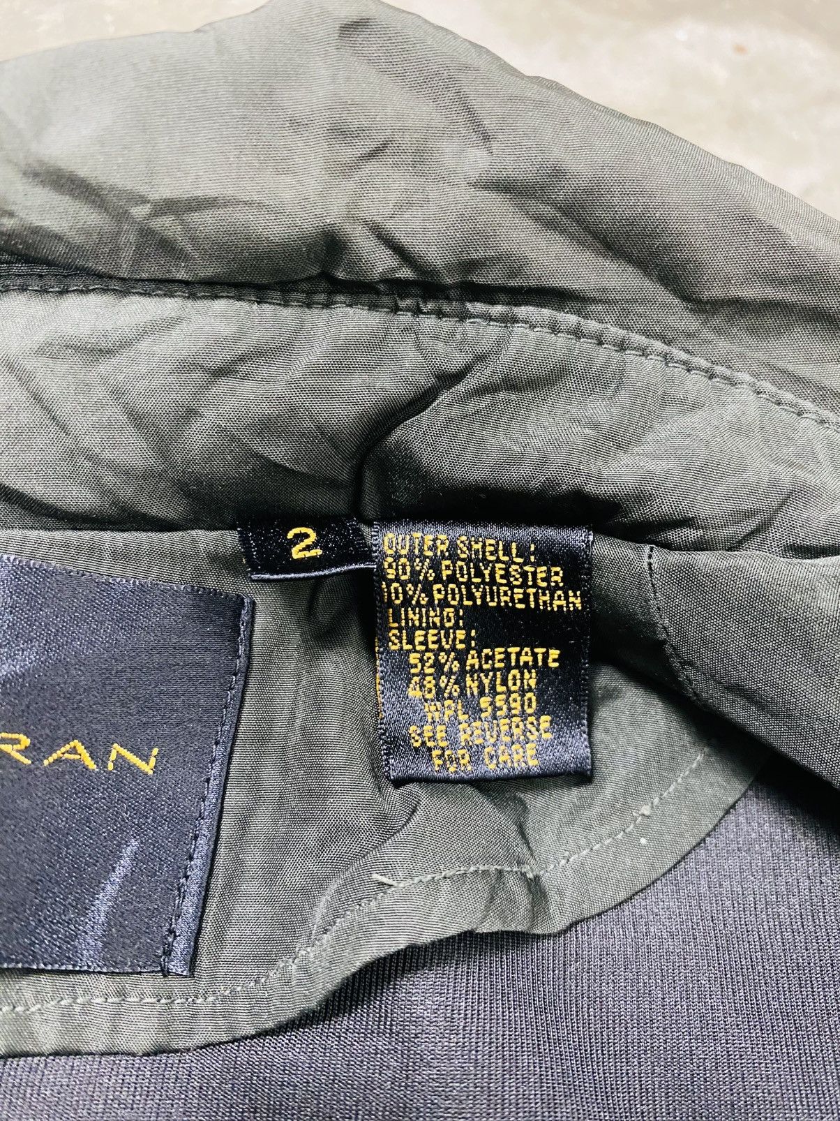 DKNY Rare Vintage Donna Karan Signature Non-Button Jacket Size M / US 6-8 / IT 42-44 - 11 Thumbnail