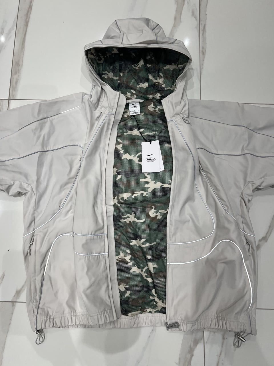 ジャケット・アウター Nike x Corteiz NRG Jacket \"Off White\" Corteiz RTW x Nike NRG Jacket - Off White
