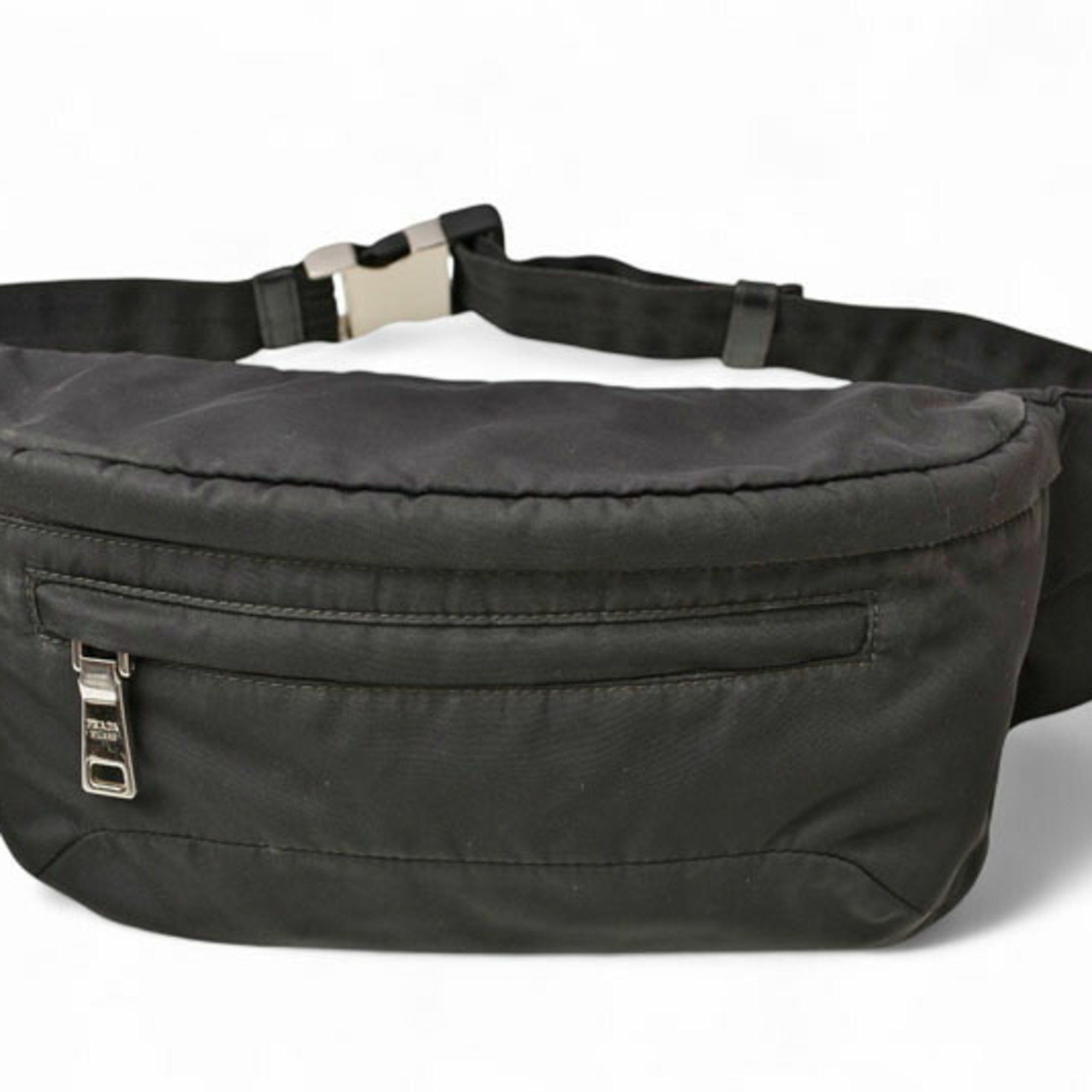 Prada Prada Waist Bag, Pouch, Body PRADA Nylon NERO Black 2VL008, Men's/Women's Size ONE SIZE - 1 Thumbnail