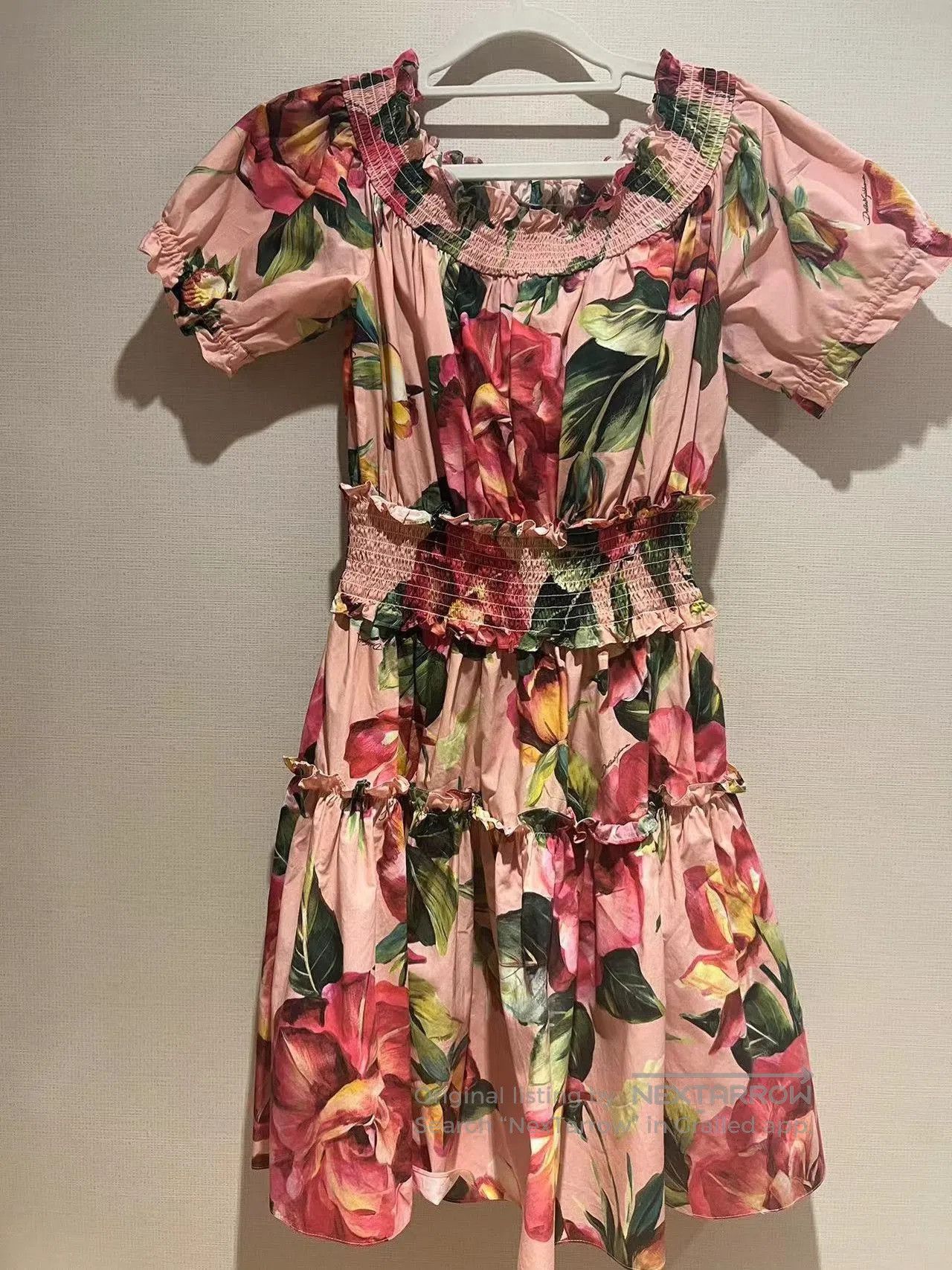 Dolce & Gabbana Dolce & Gabbana Floral Dress. Size S / US 4 / IT 40 - 1 Thumbnail