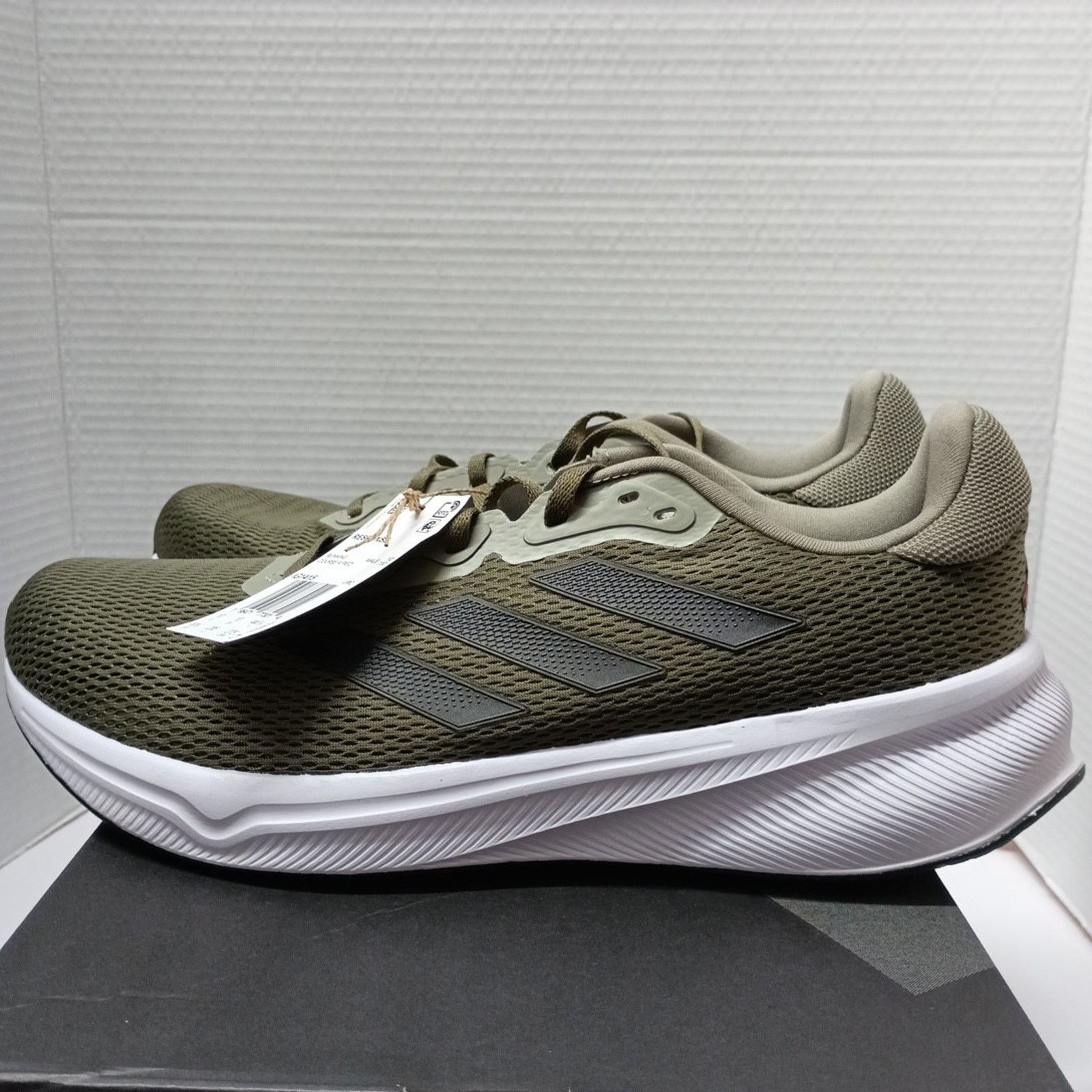 Adidas Adidas Response Running Shoes Men's Size 10.5 Olive Strata Size US 10.5 / EU 43-44 - 3 Thumbnail