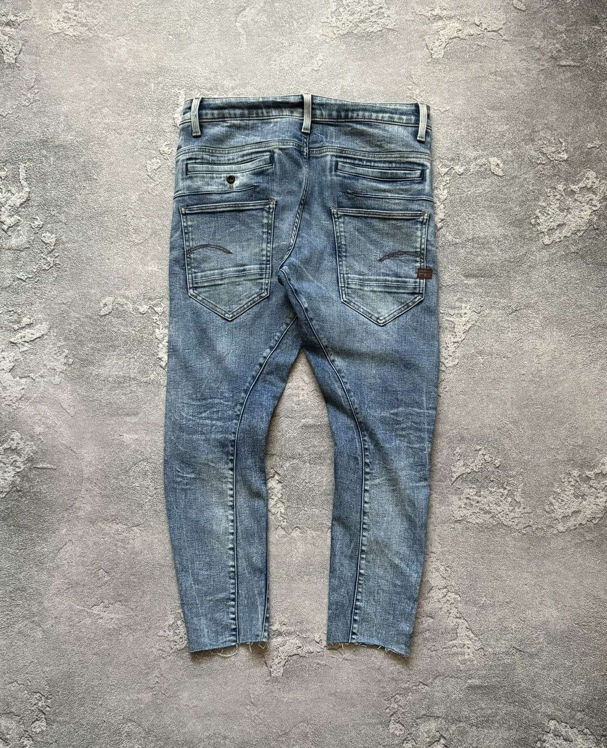 G-Star × Vintage G star raw 31/34 DSTAQ 3D super slim denim jean trouser pant Size US 31 - 4 Thumbnail