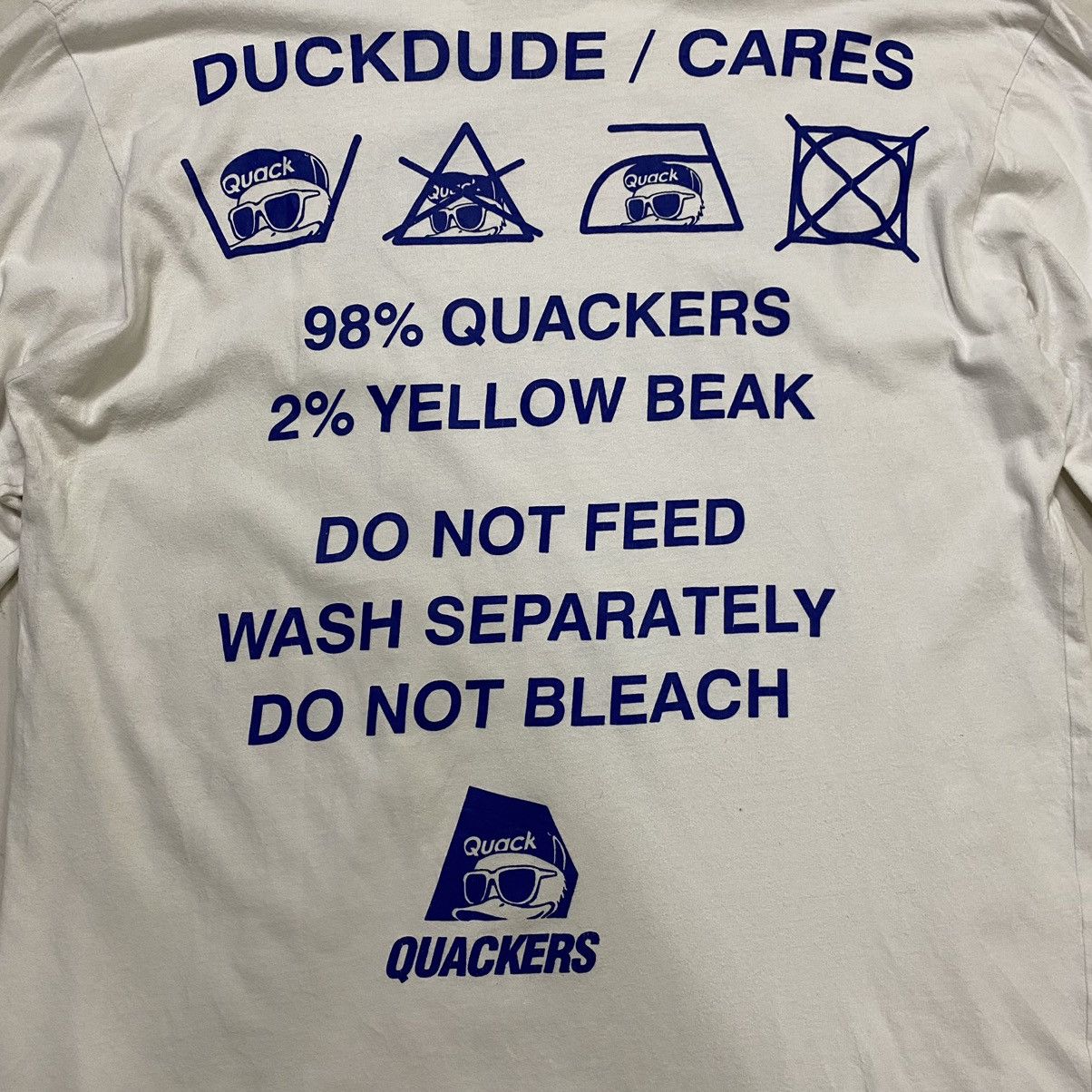 Japanese Brand × Vintage B one Soul quackers duck dude long sleeve tee Size US XL / EU 56 / 4 - 6 Thumbnail