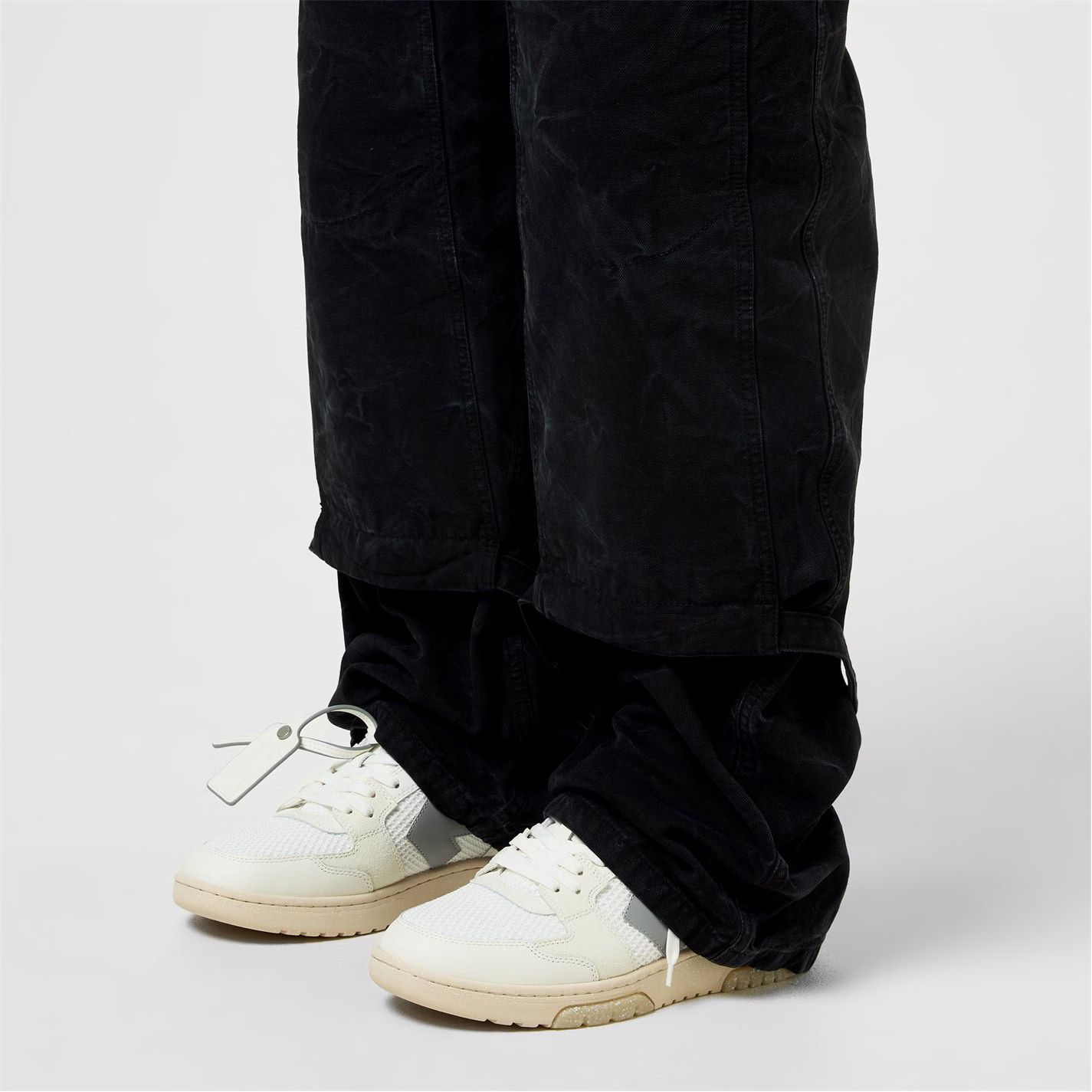 Off-White o1g2r1mq0226 Slim Low Trainers in White & Grey Size US 6 / EU 39 - 2 Thumbnail