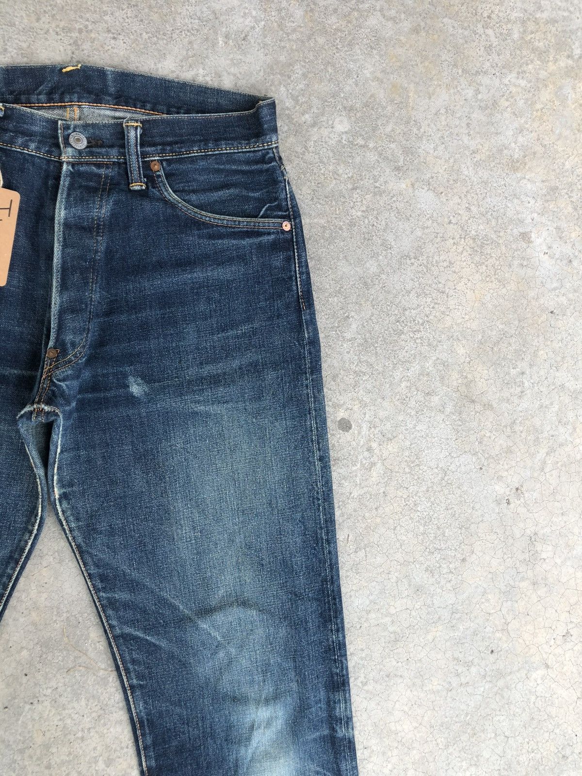 Evisu Vintage Evisu No 2 Distressed Jeans Selvedge Denim Size US 32 / EU 48 - 5 Thumbnail