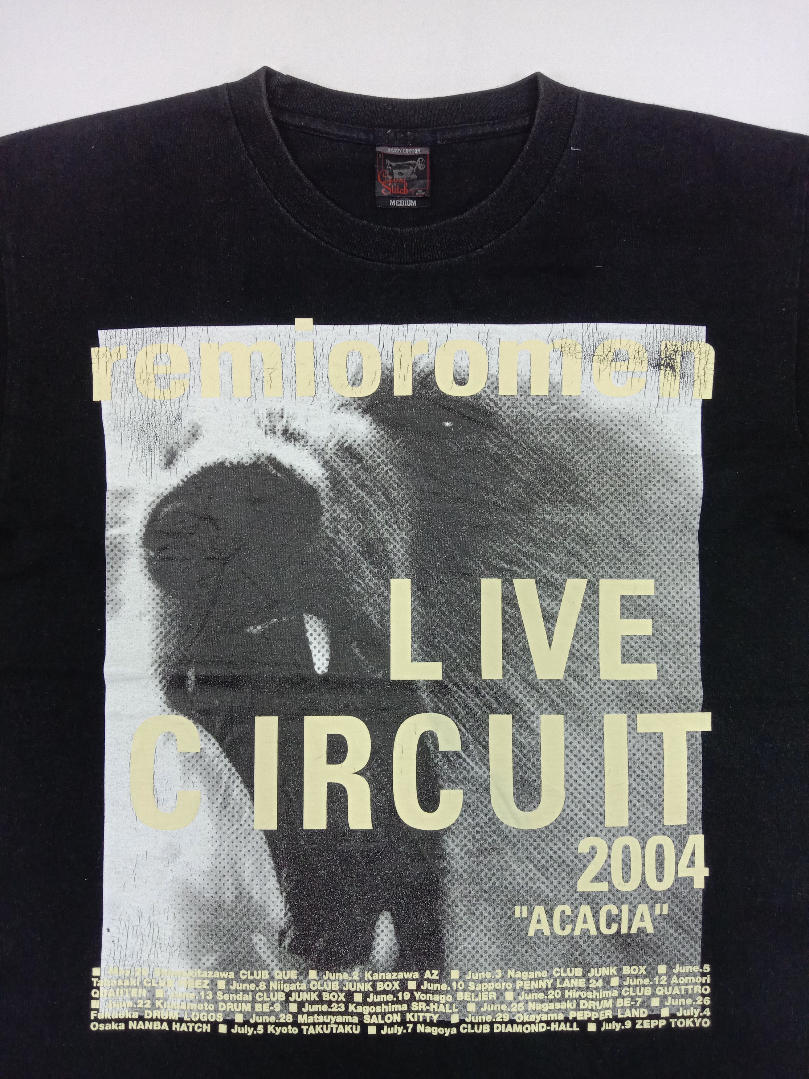 Band Tees Vintage Acacia Remioromen Live Circuit 2004 T Shirt Size US M / EU 48-50 / 2 - 2 Thumbnail
