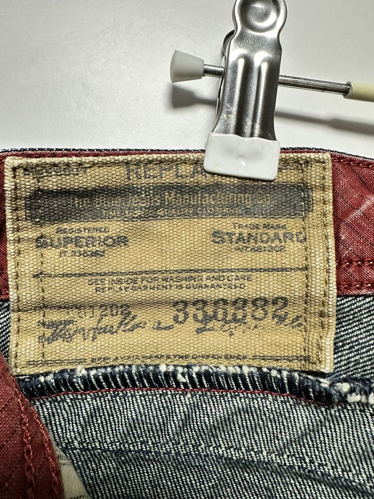 Replay Replay Fashion Box Japan Salvage Vintage True Denim Size US 32 / EU 48 - 10 Thumbnail