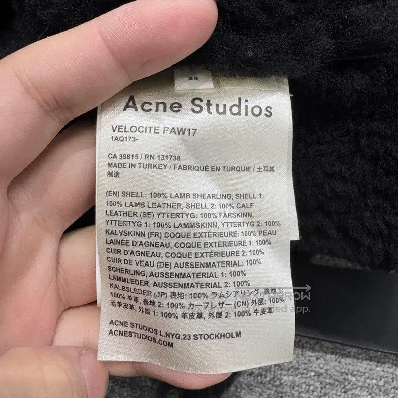 Acne Studios Acne Studios Leather and Fur Integrated Coat Size XXS / US 00 / IT 34 - 4 Thumbnail