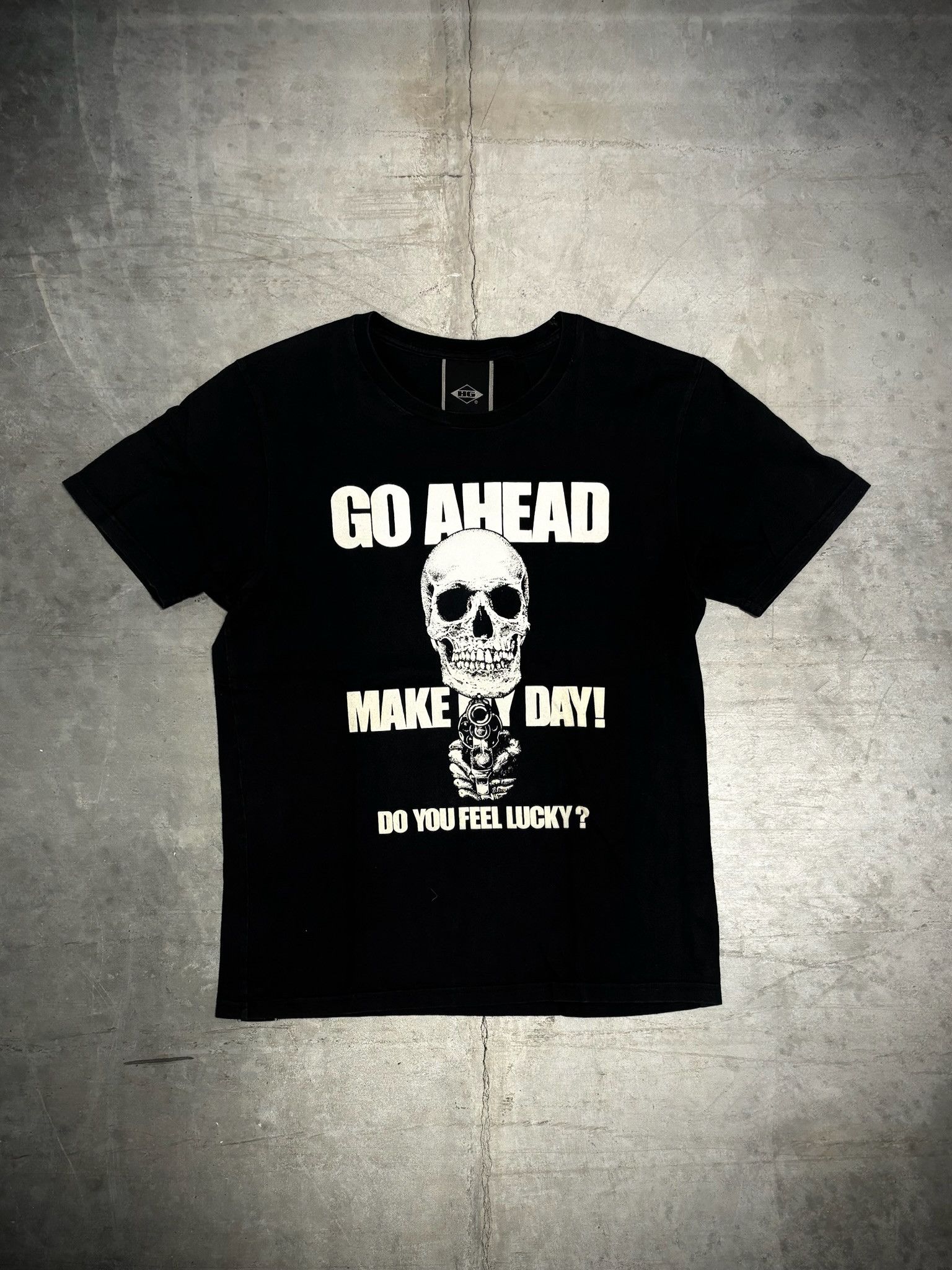 Hysteric Glamour GO AHEAD MAKE MY DAY! Tee | Grailed