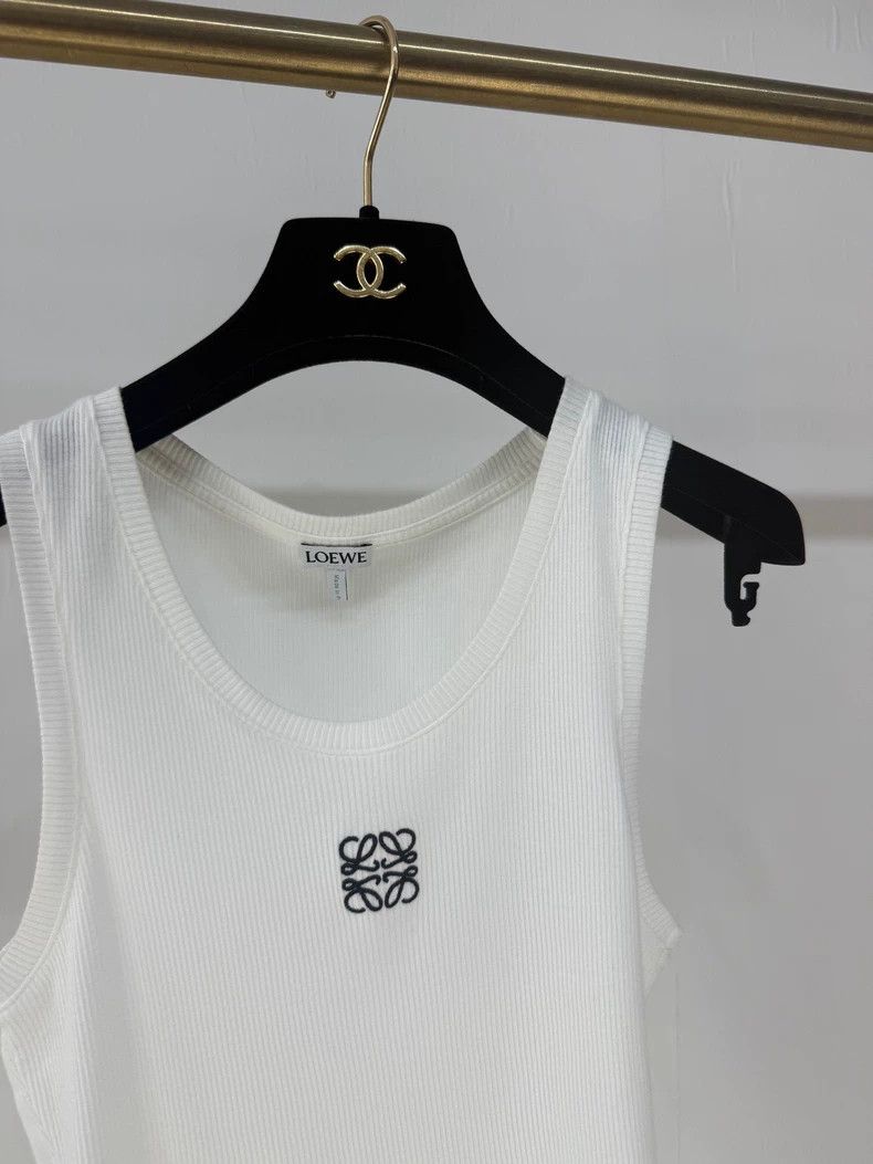 Loewe LOEWE Logo white vest Size M / US 6-8 / IT 42-44 - 3 Thumbnail