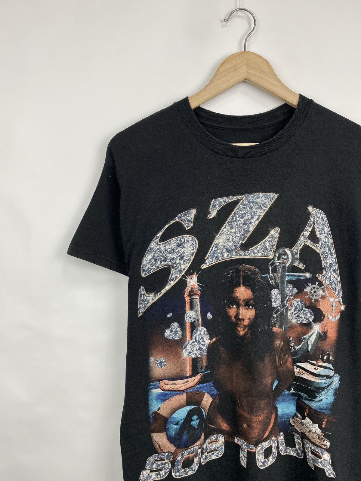 Top Dawg Entertainment 🇺🇸 SZA SOS Tour Top Dawg Rap Y2K T-Shirt Rare Retro Hype Size US M / EU 48-50 / 2 - 2 Thumbnail